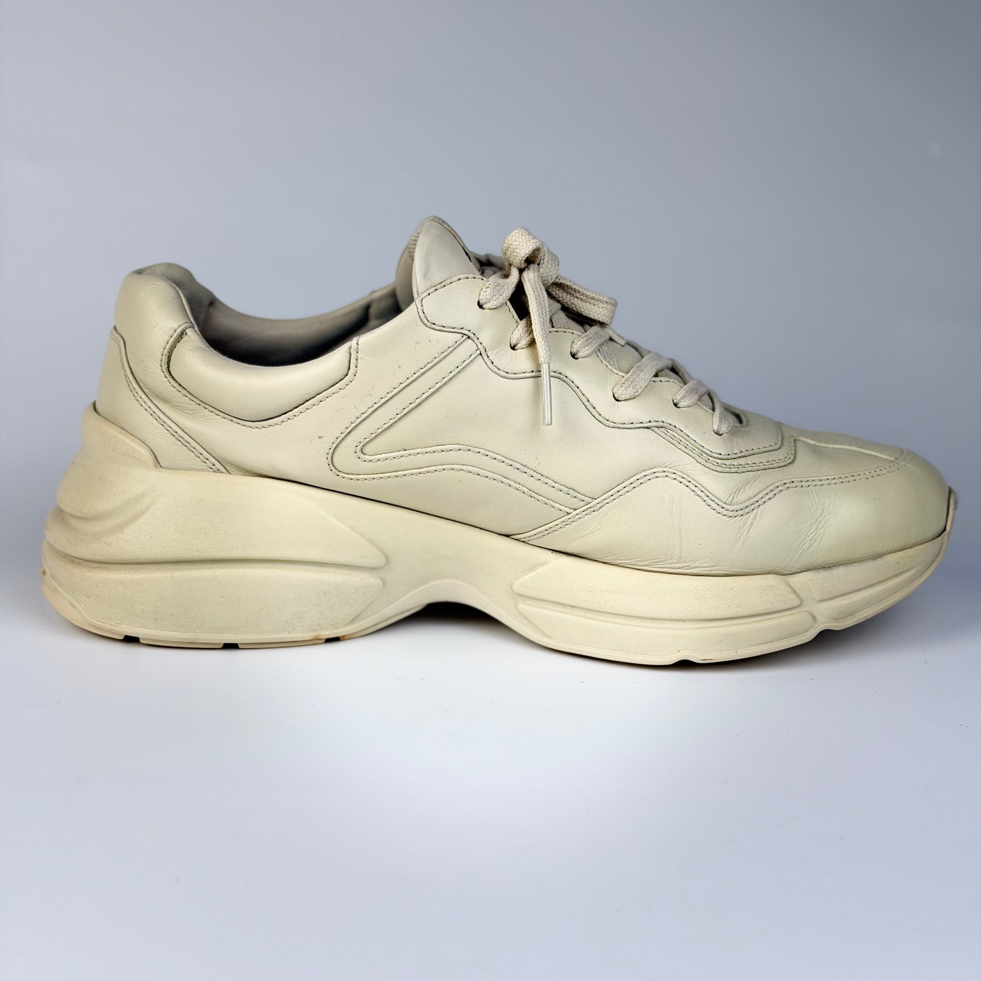 Gucci Rhyton Leather Sneakers