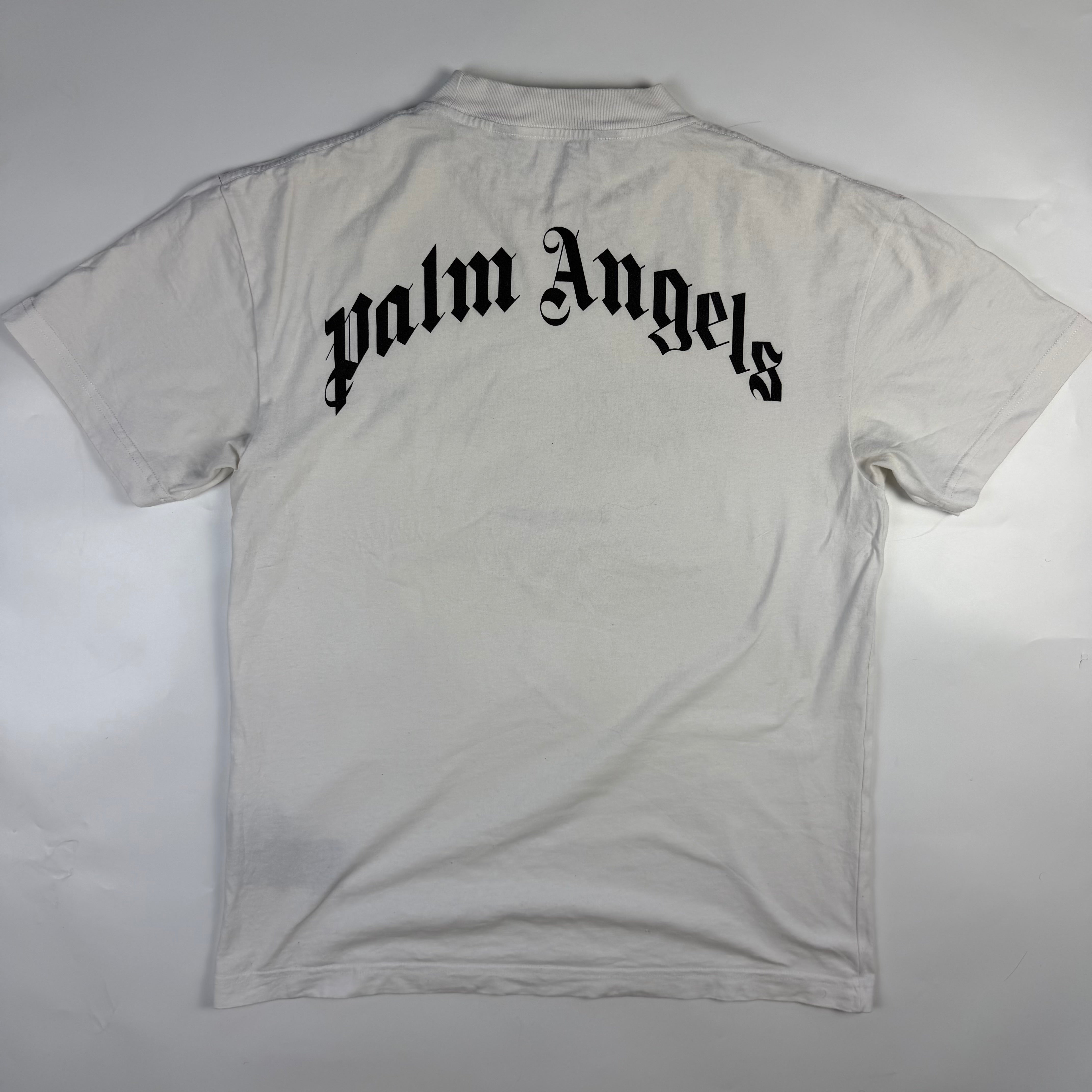Palm Angels Shark T-Shirt White