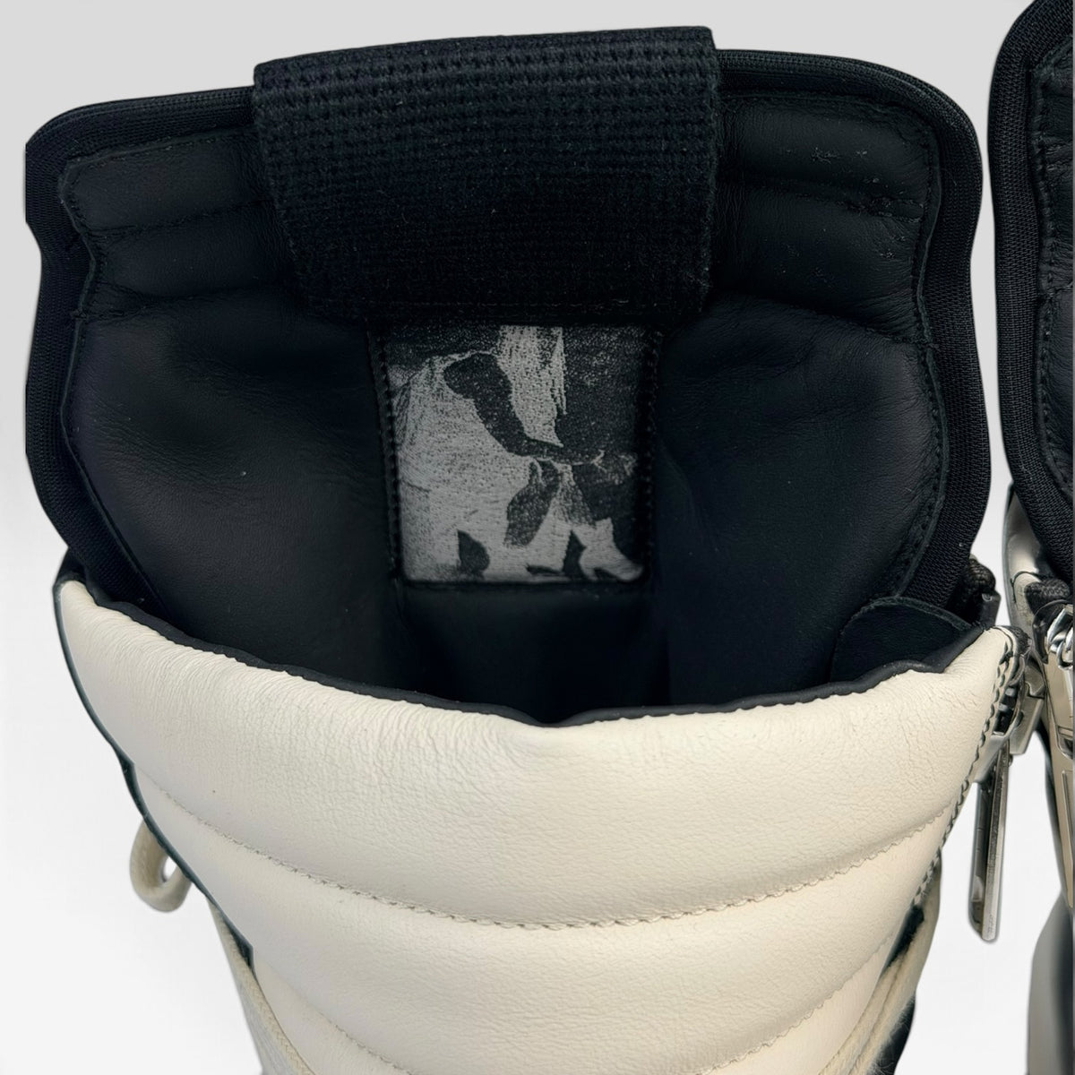Rick Owens Geobasket Black/Milk