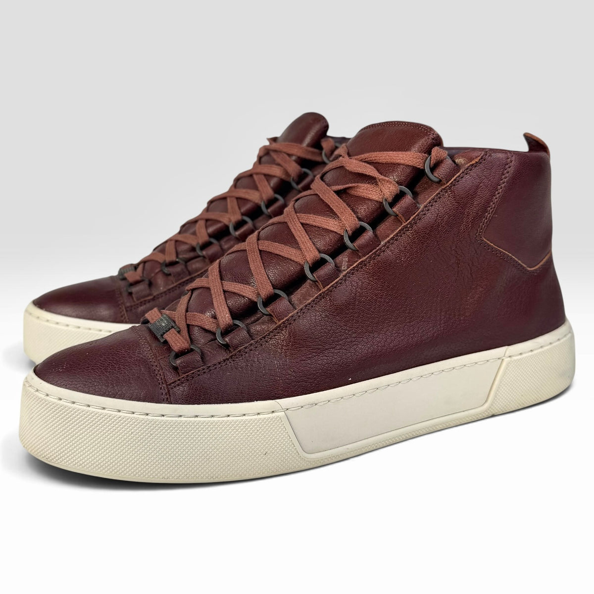 Balenciaga Arena High Burgundy