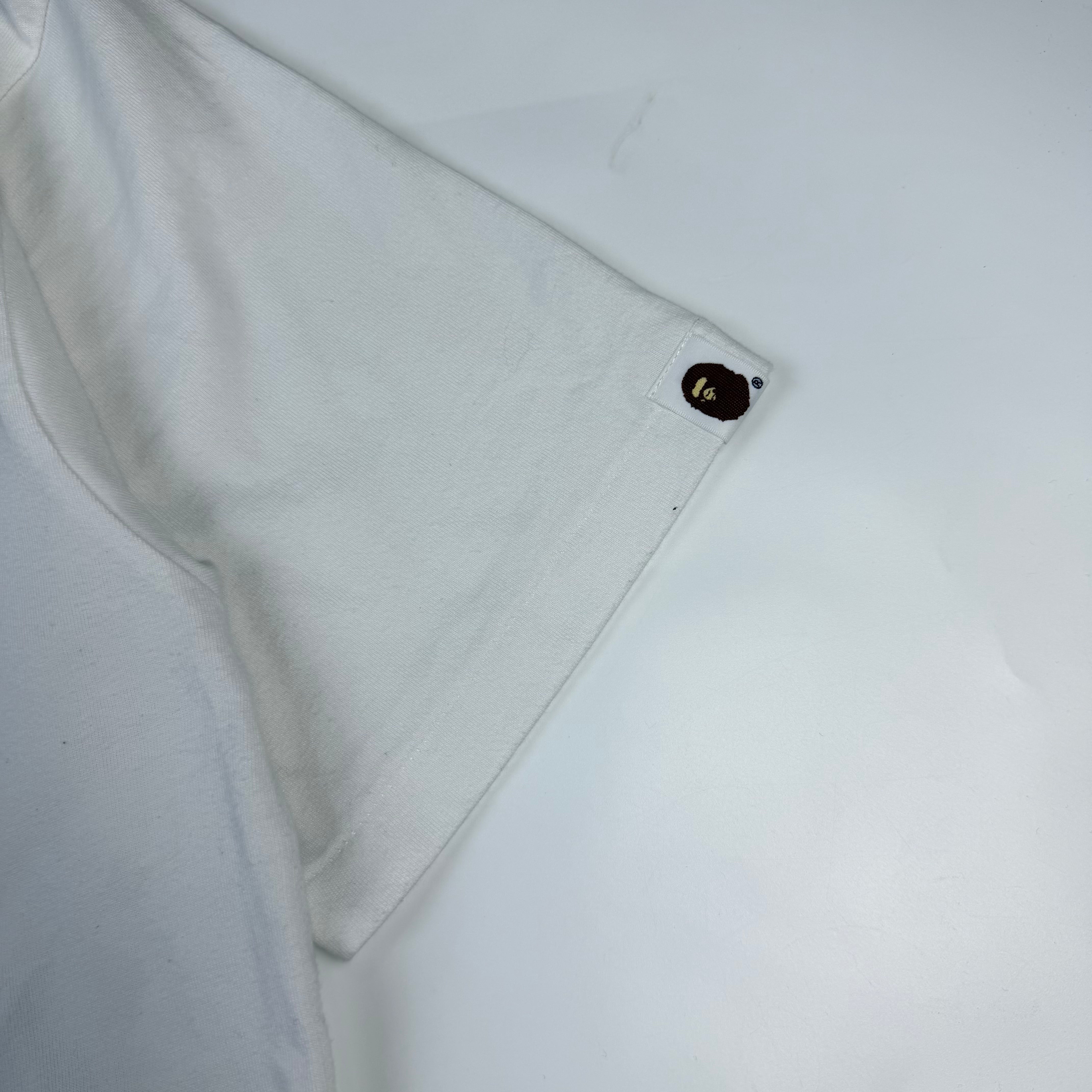 BAPE 1st Camo Ape Head T-Shirt White