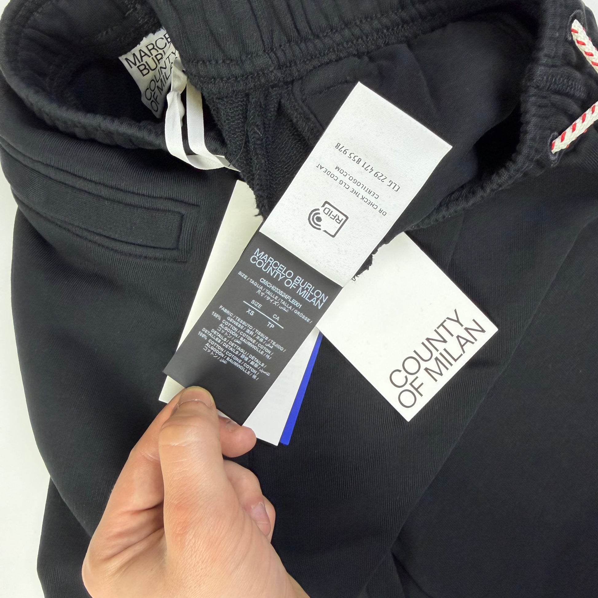 Marcelo Burlon Cross Patch Comfy Sweatpants