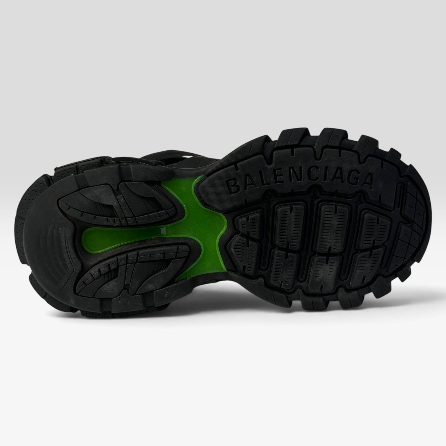 Balenciaga Track Black/Green Sneakers