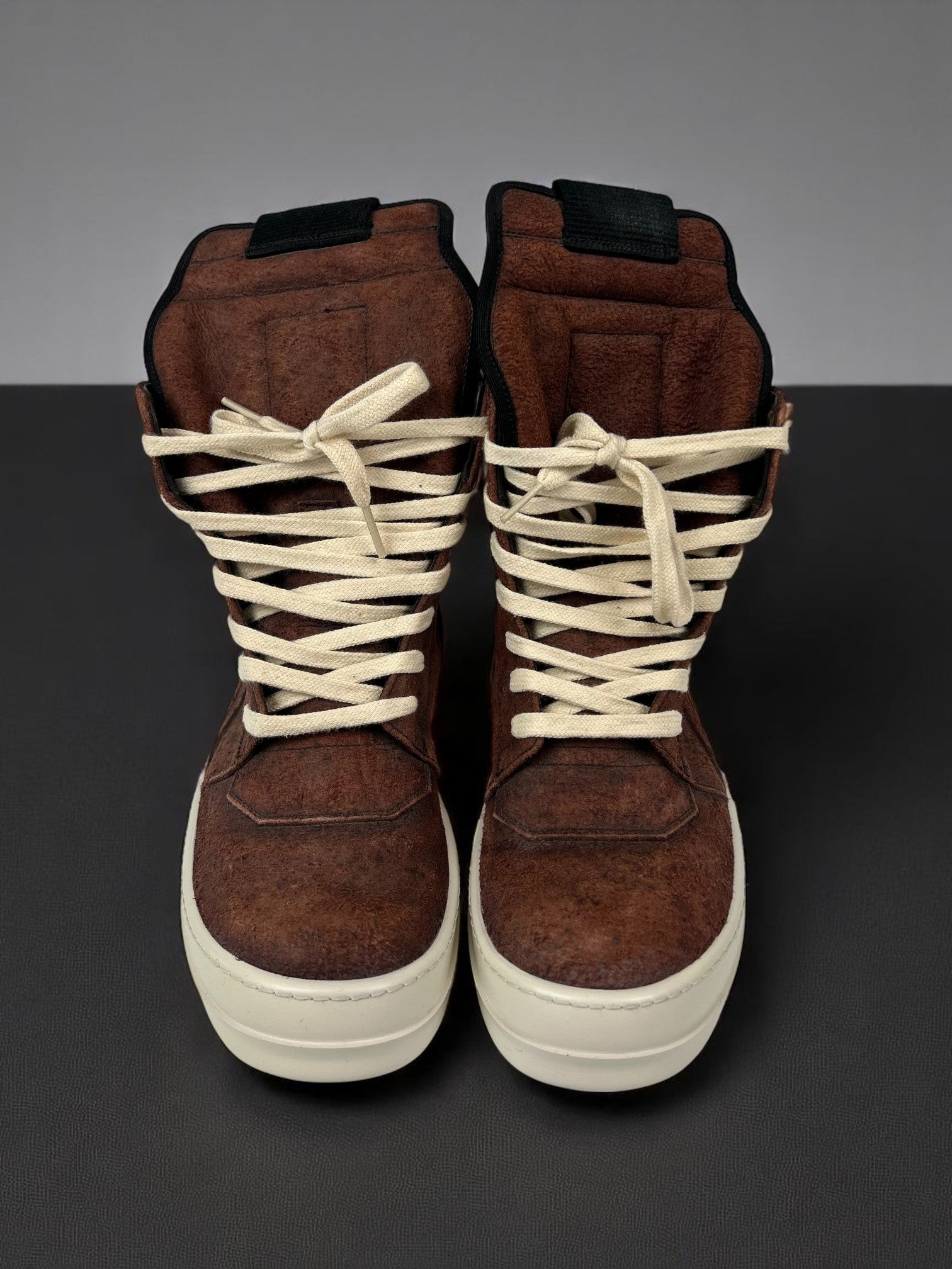 Rick Owens Geobasket "Blood Red"