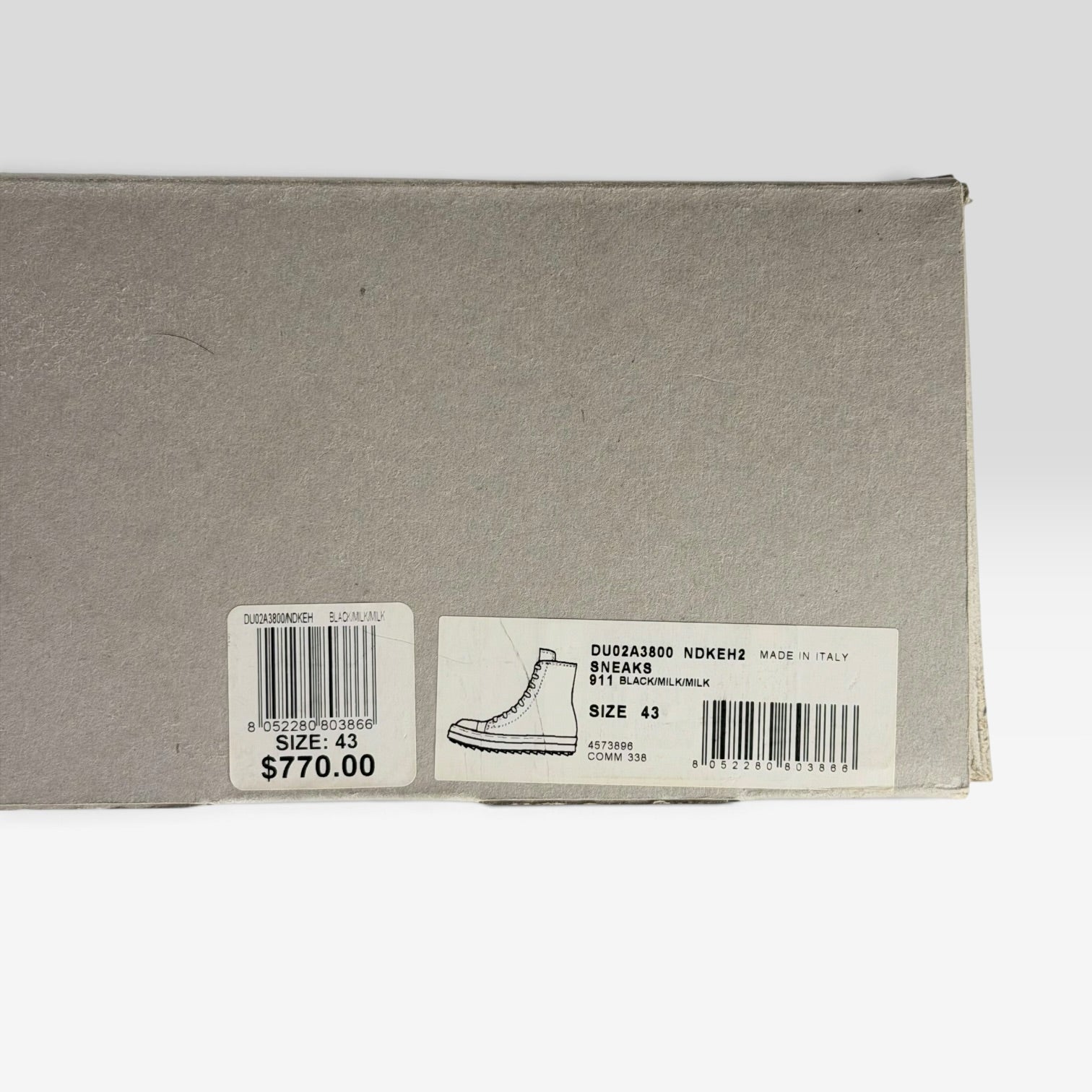 Rick Owens Ramones License Plate