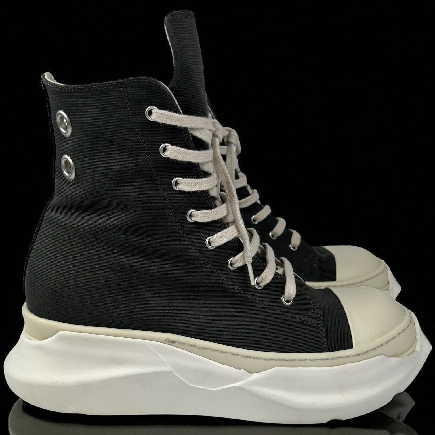 Rick Owens Ramones Abstract High Eyelets