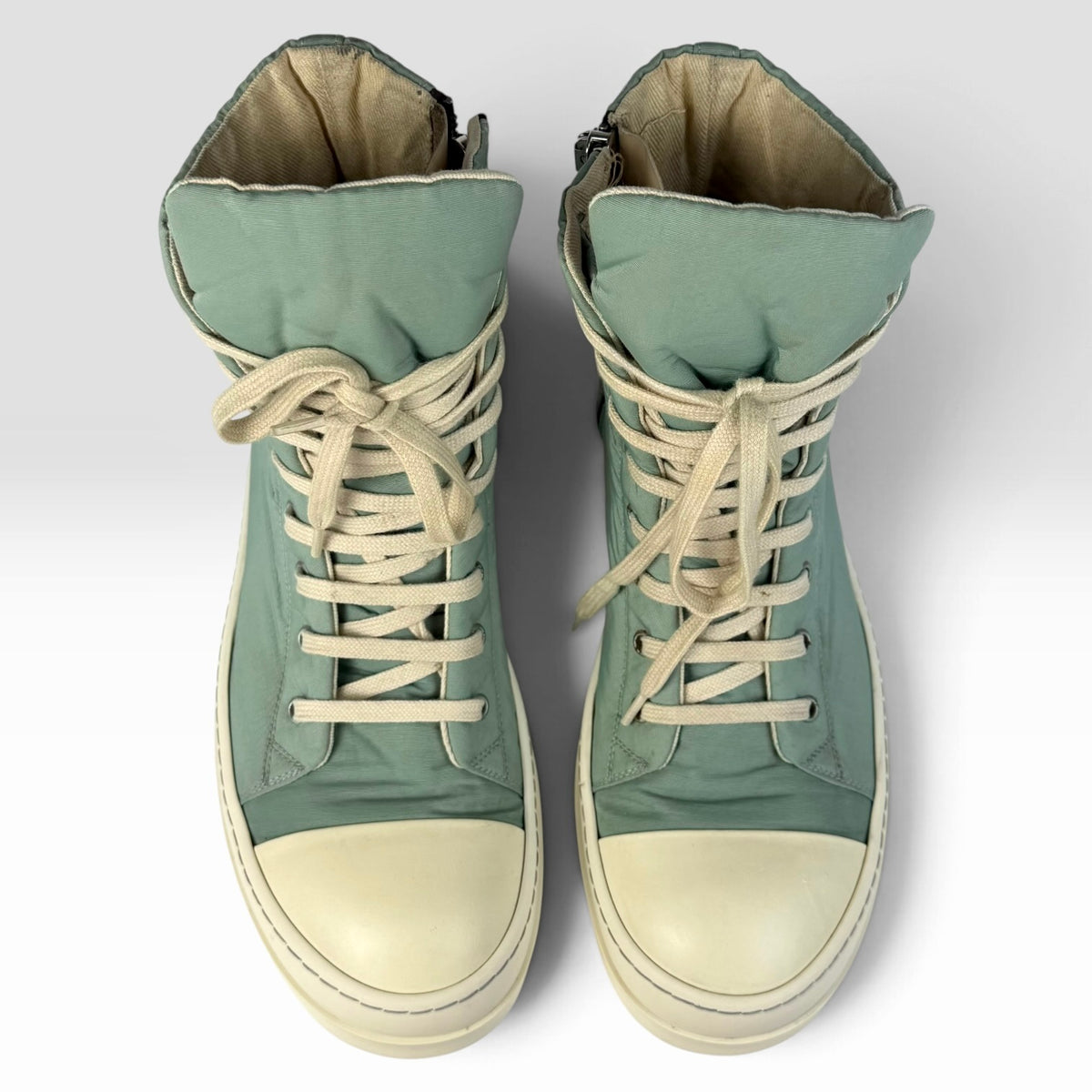Rick Owens DRKSHDW Ramones High Strobe Aqua excluded-from-discounts – cumpără online de la V STEALS cu livrare rapidă în.