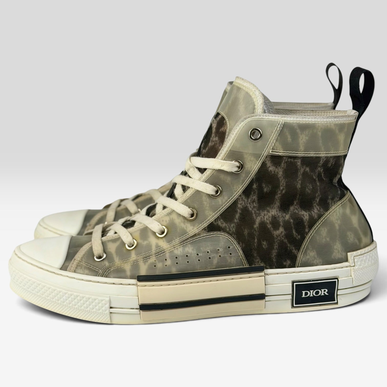 Dior B23 High-Top Leopard