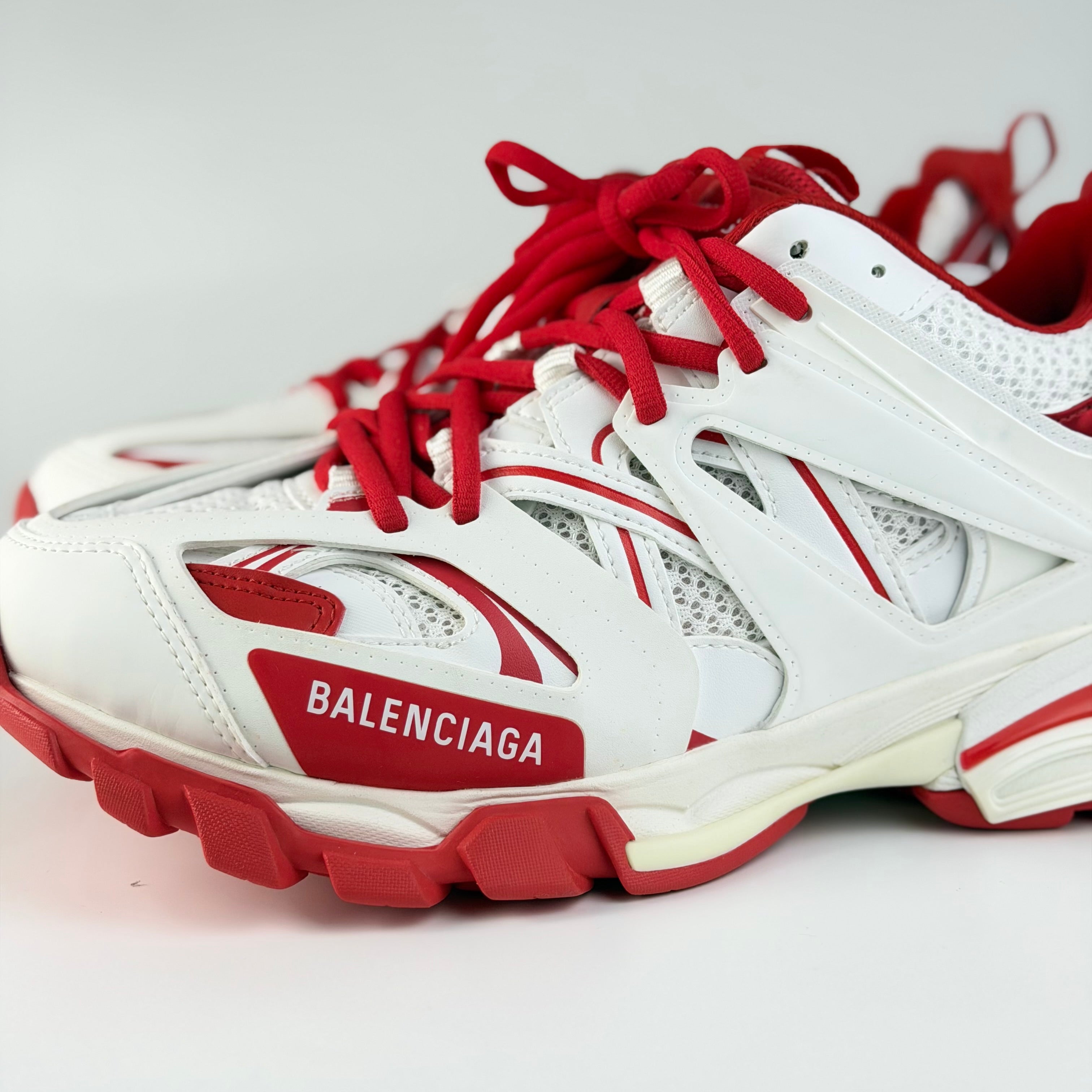 Balenciaga Track White Red