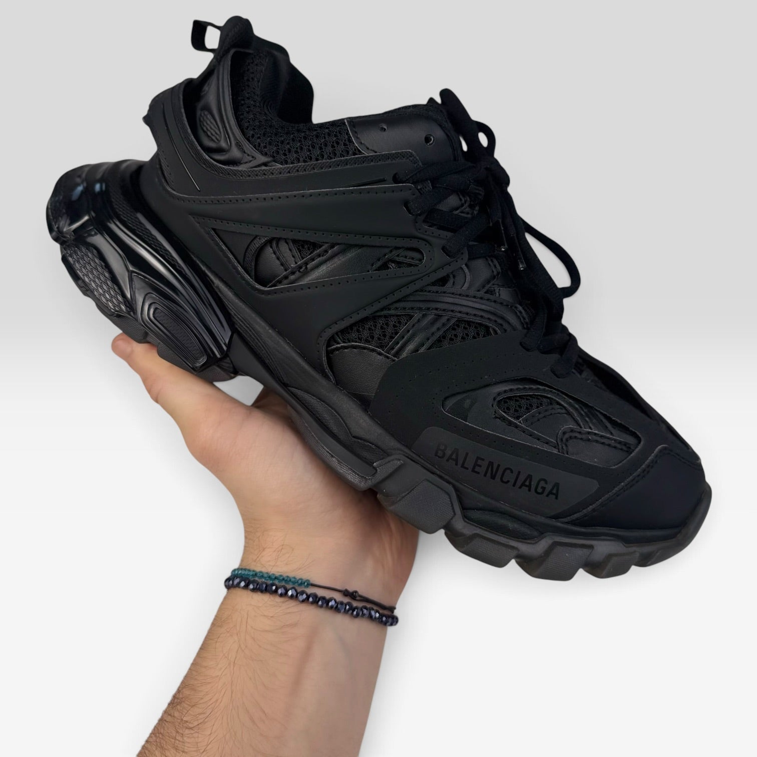 Balenciaga Track Clear Sole Black