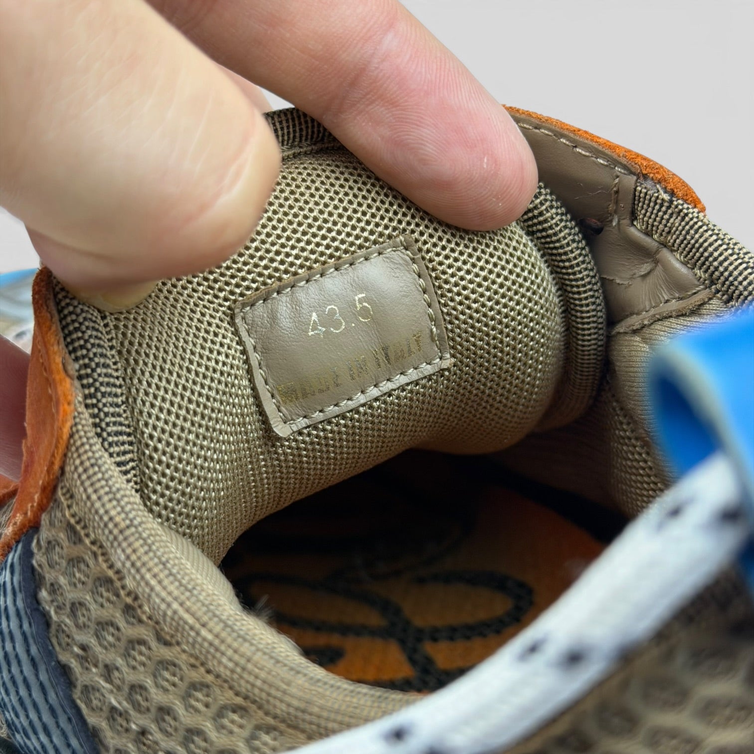 Versace Chain Reaction Blue/Orange | Sneakers Versace