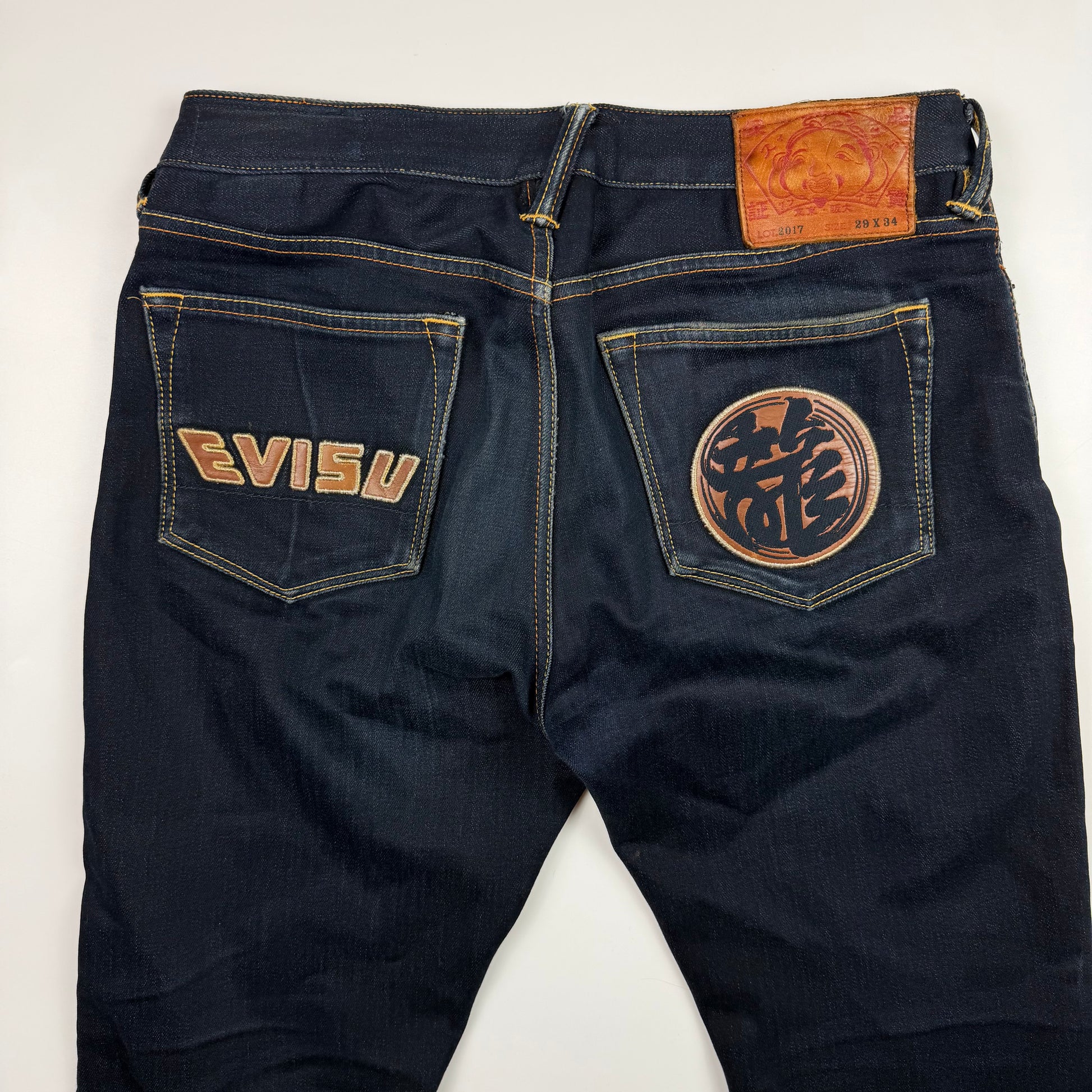 Evisu Logo Pocket Jeans
