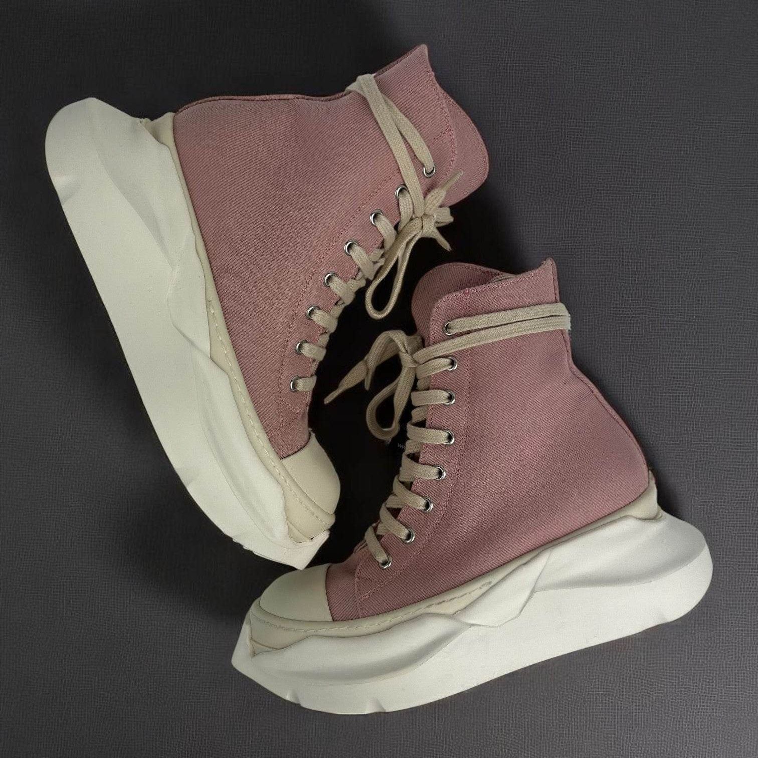 Rick Owens Ramones High Abstract Pink - V STEALS