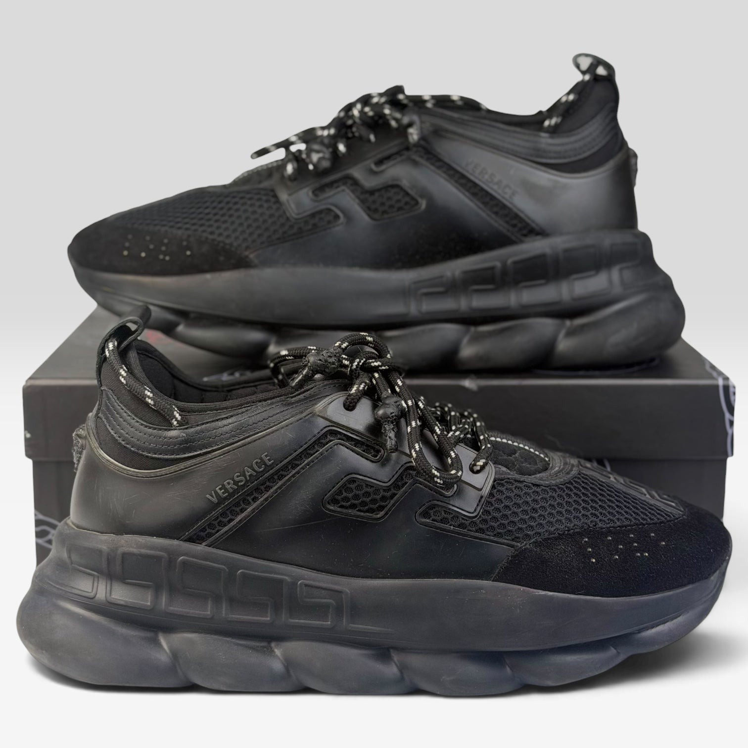Versace Chain Reaction Black | Sneakers Versace
