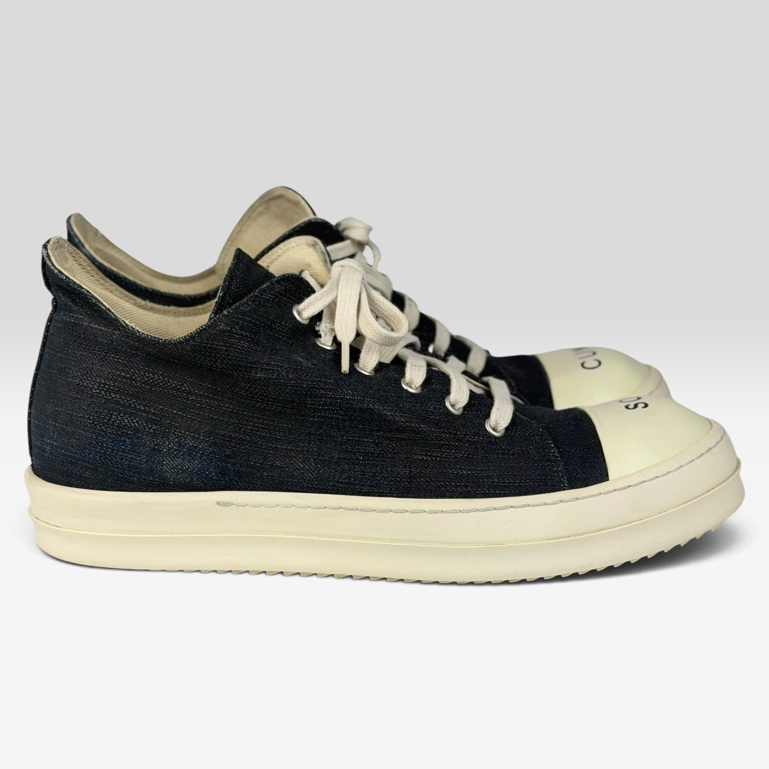 Rick Owens DRKSHDW So Cunt Ramones Low Denim | Sneakers Rick Owens