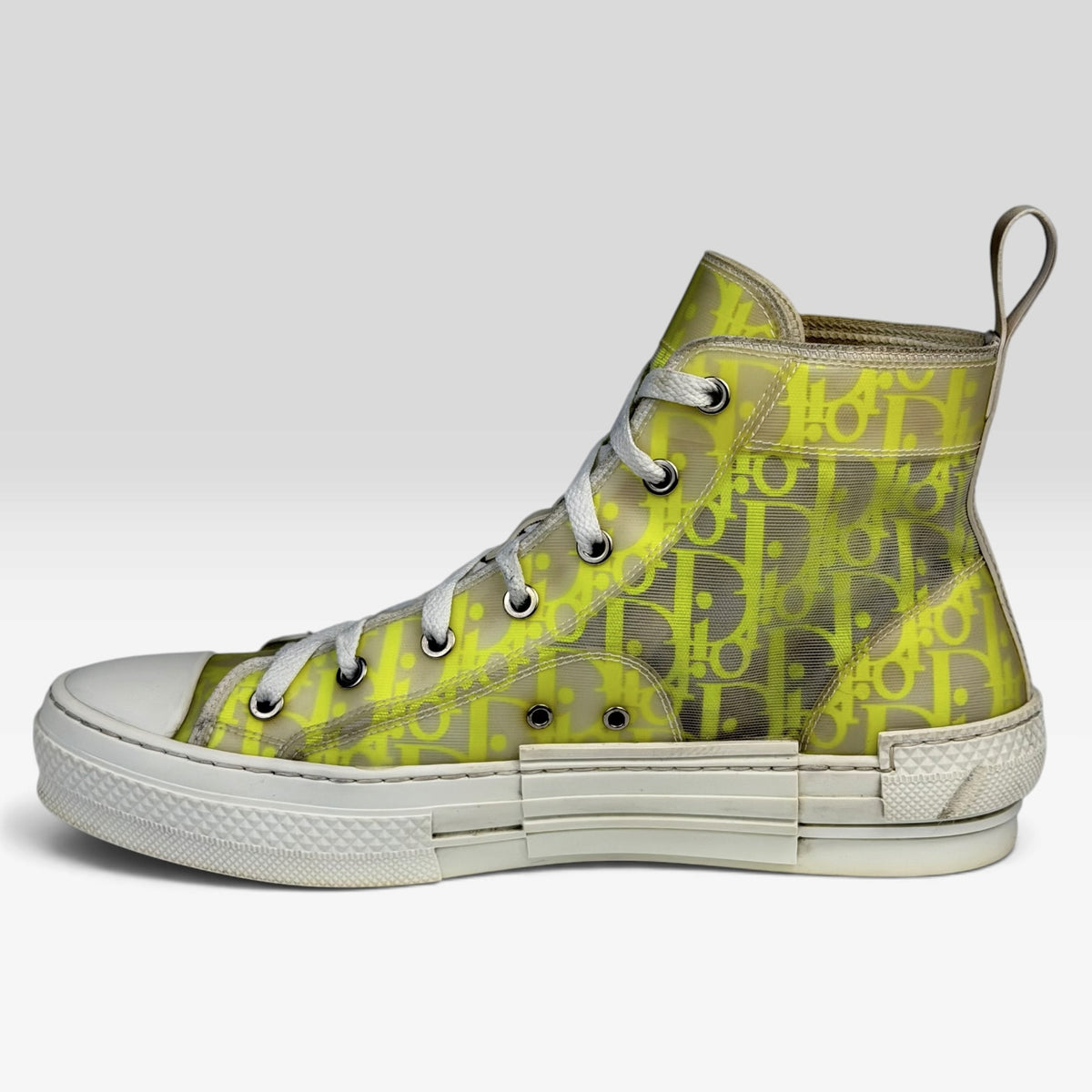 Dior B23 High-Top Oblique Neon