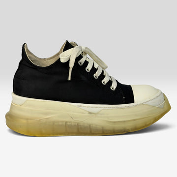 Rick Owens DRKSHDW Abstract Clear Sole Low Black