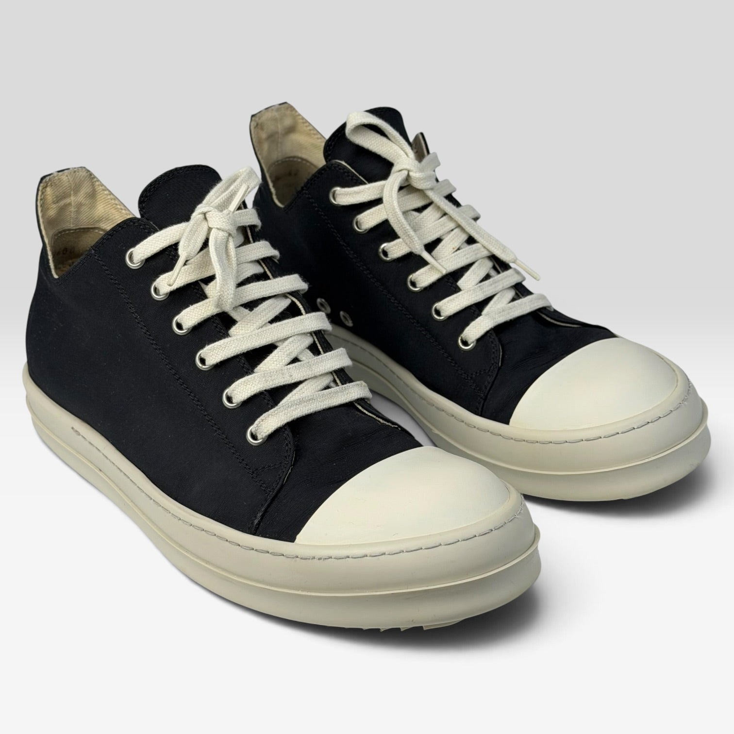 Rick Owens DRKSHDW Ramones Low Sombra Oscura