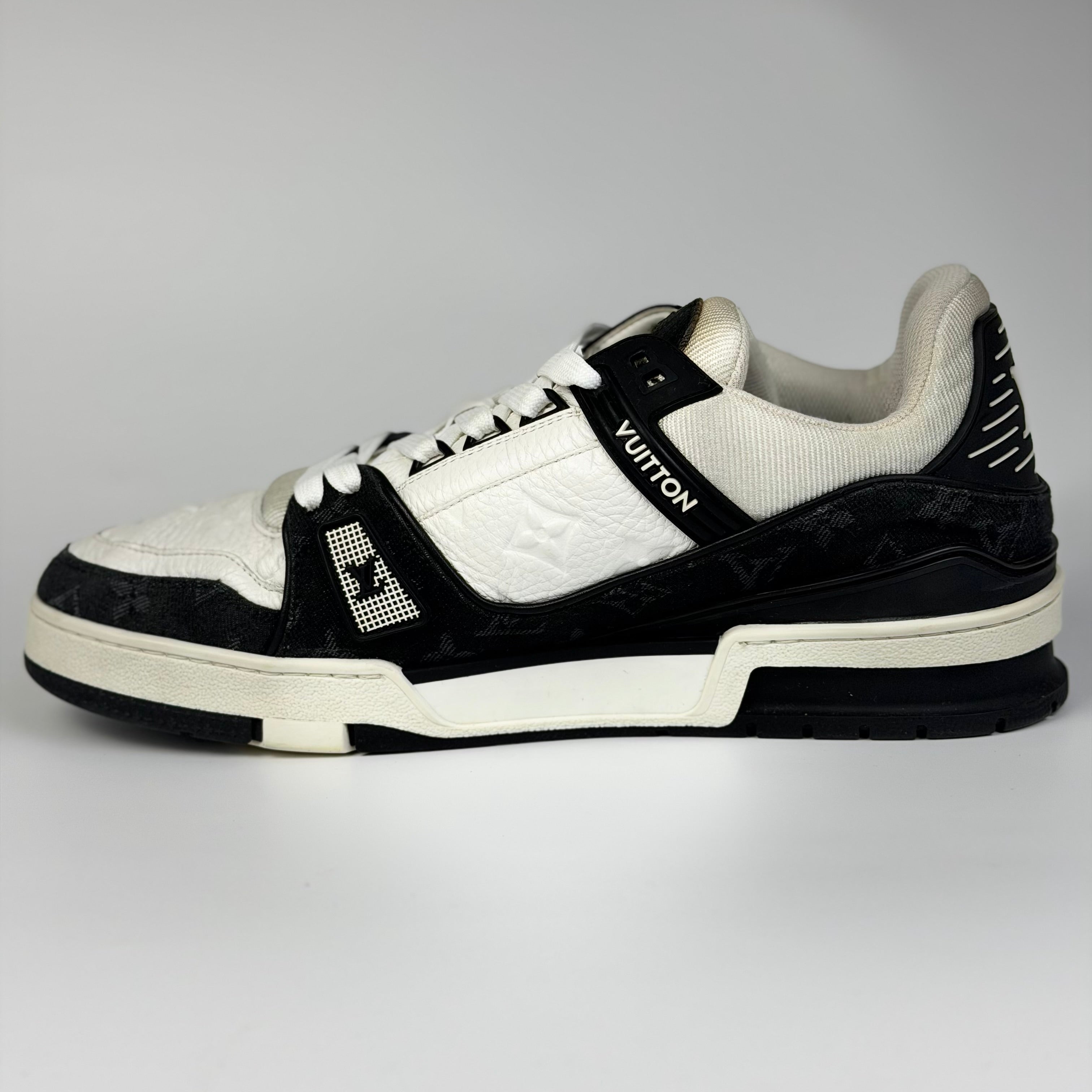 Louis Vuitton LV Trainer Black Denim