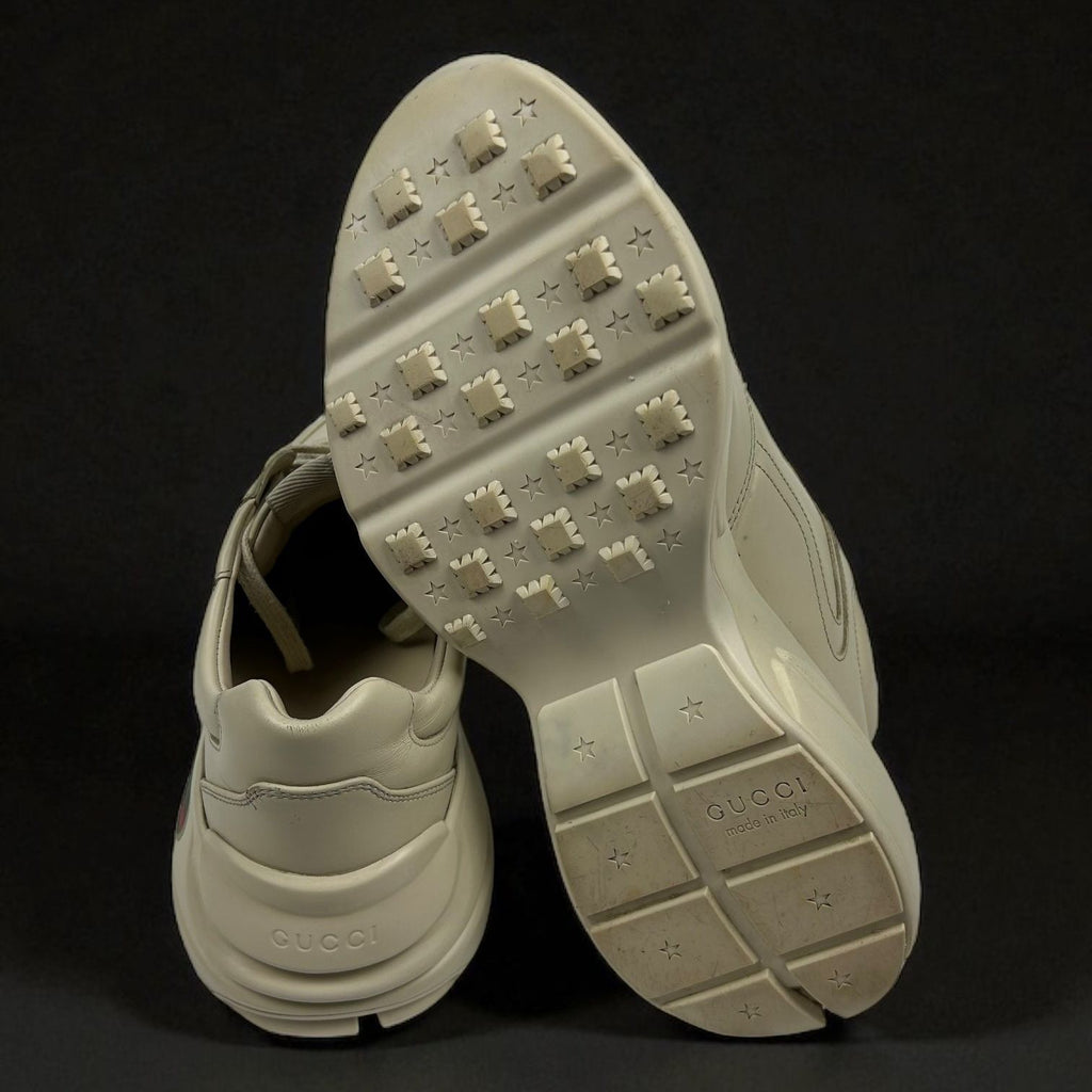 Gucci Rhyton Leather Sneakers