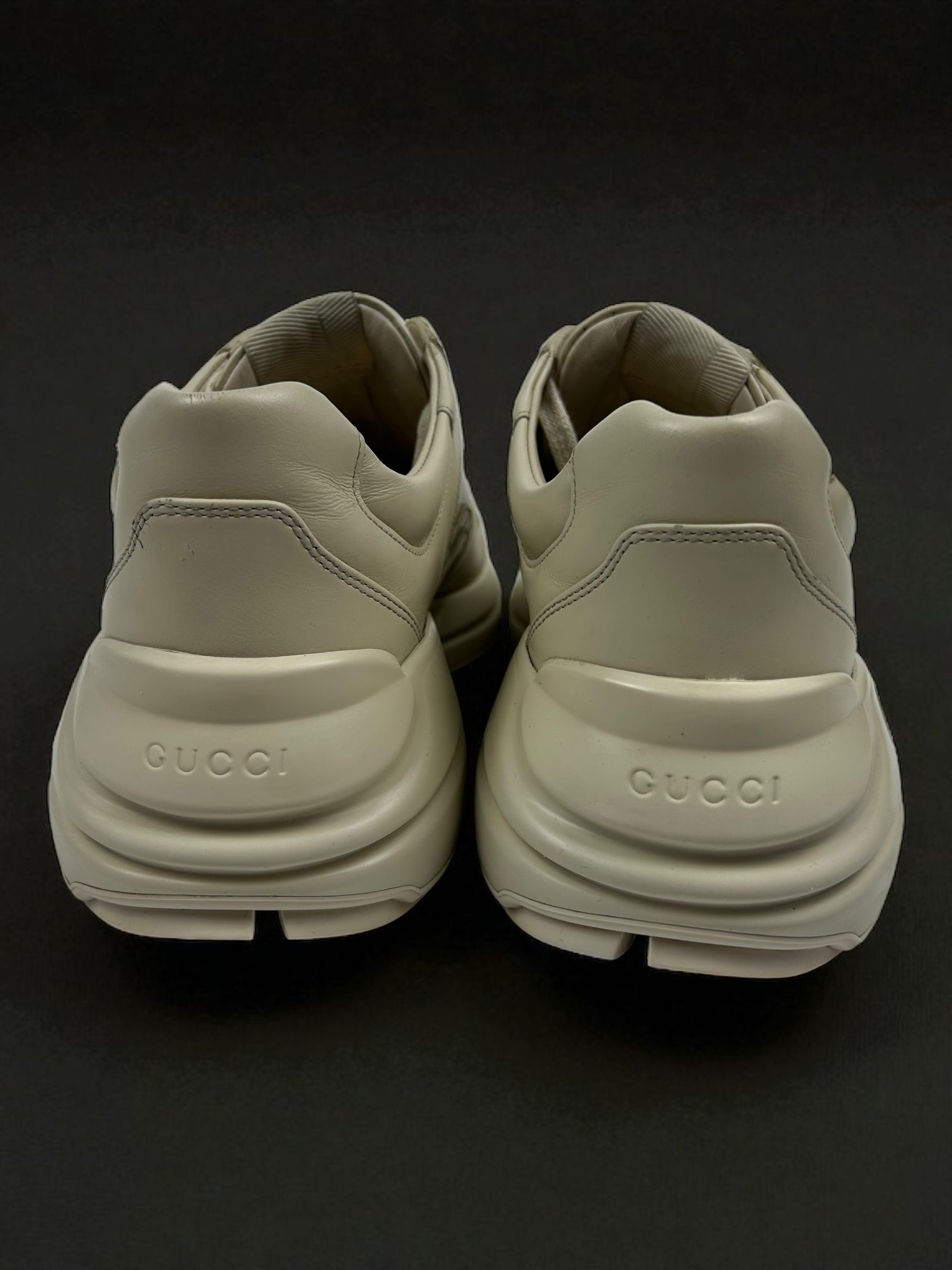 Gucci Rhyton Leather Sneakers