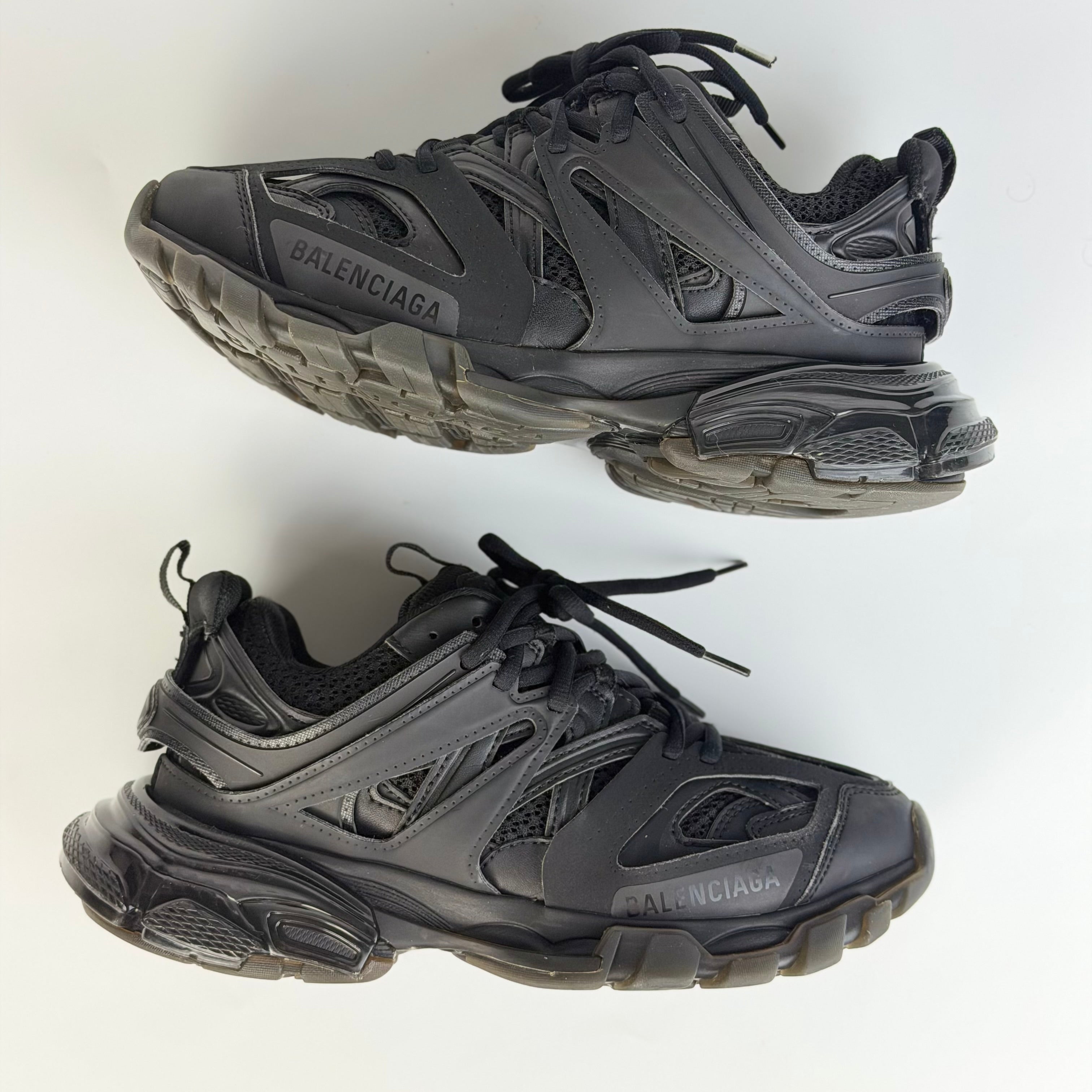 Balenciaga Track Clear Sole Black