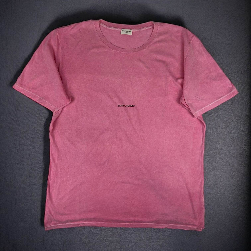 Saint Laurent Paris Washed Logo T-shirt - V STEALS