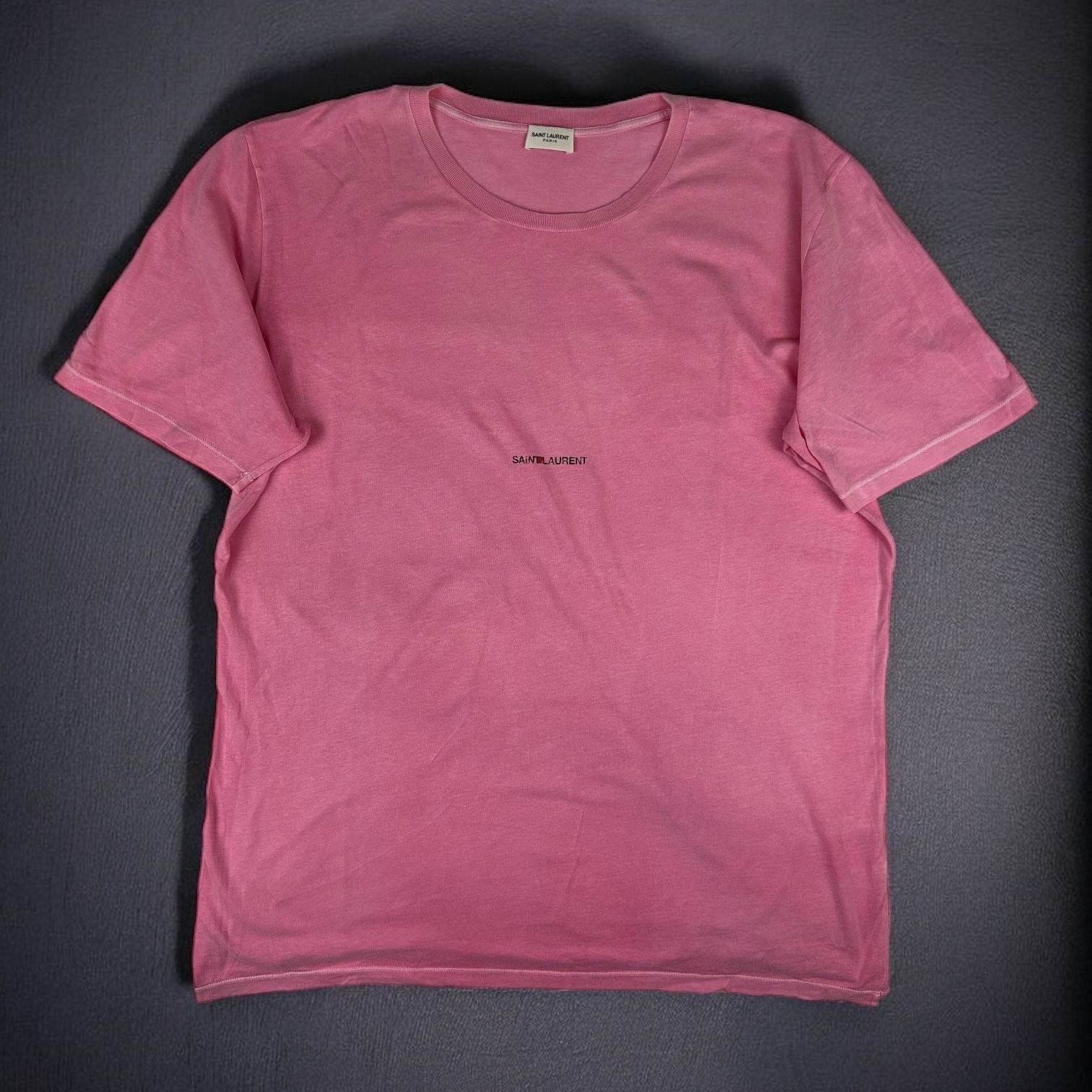 Saint Laurent Paris Washed Logo T-shirt - V STEALS