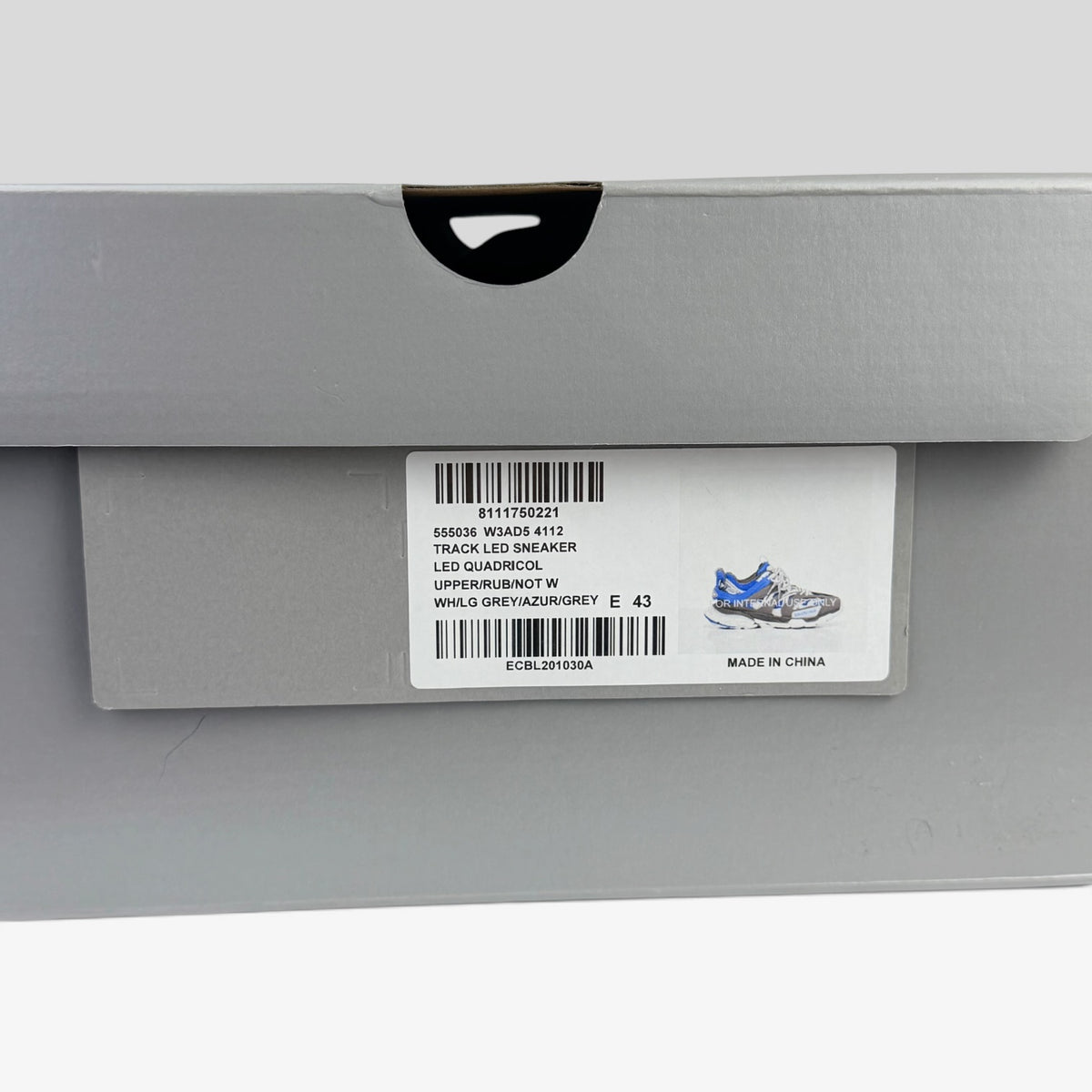 Balenciaga Track LED White/Light Grey
