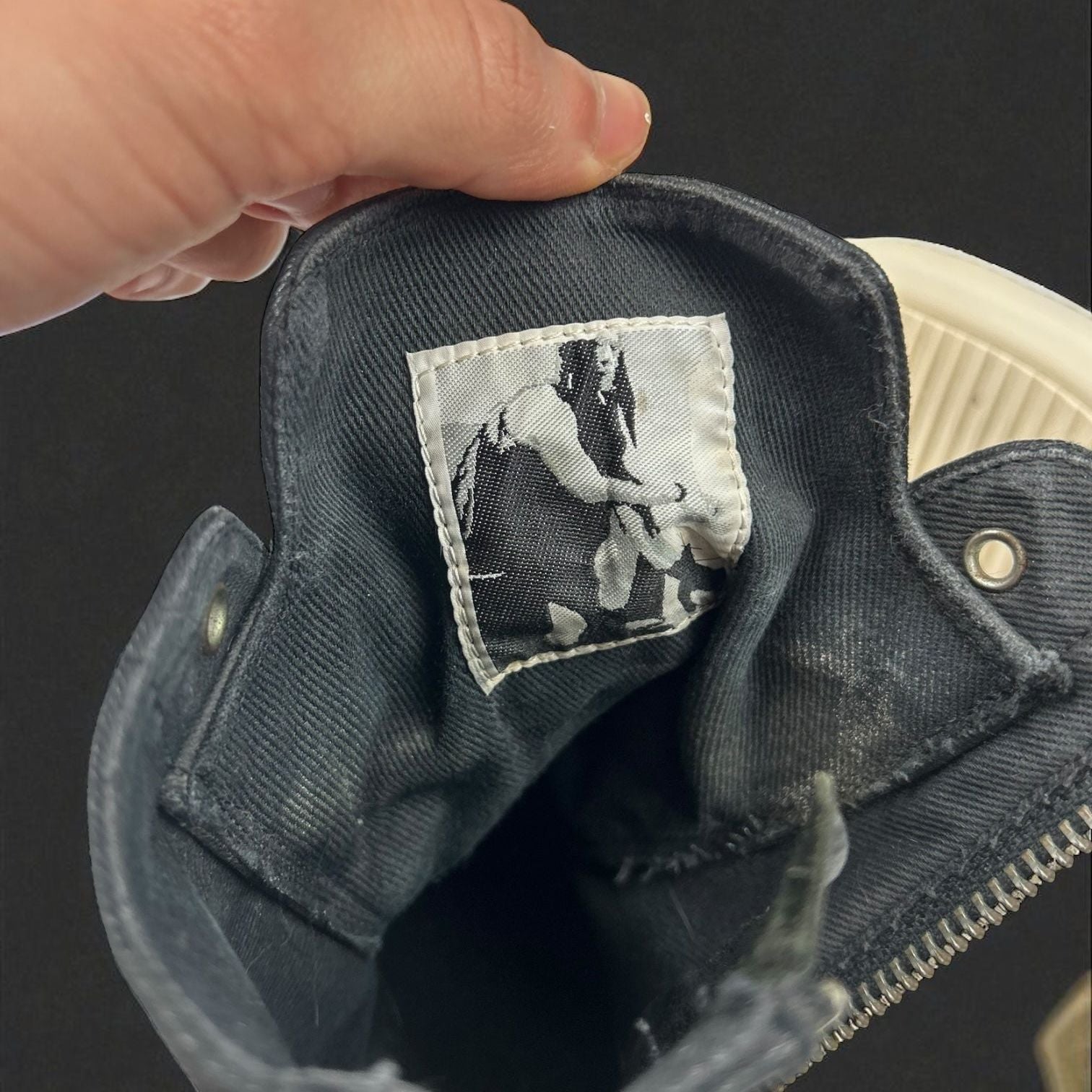 Rick Owens Ramones High Black