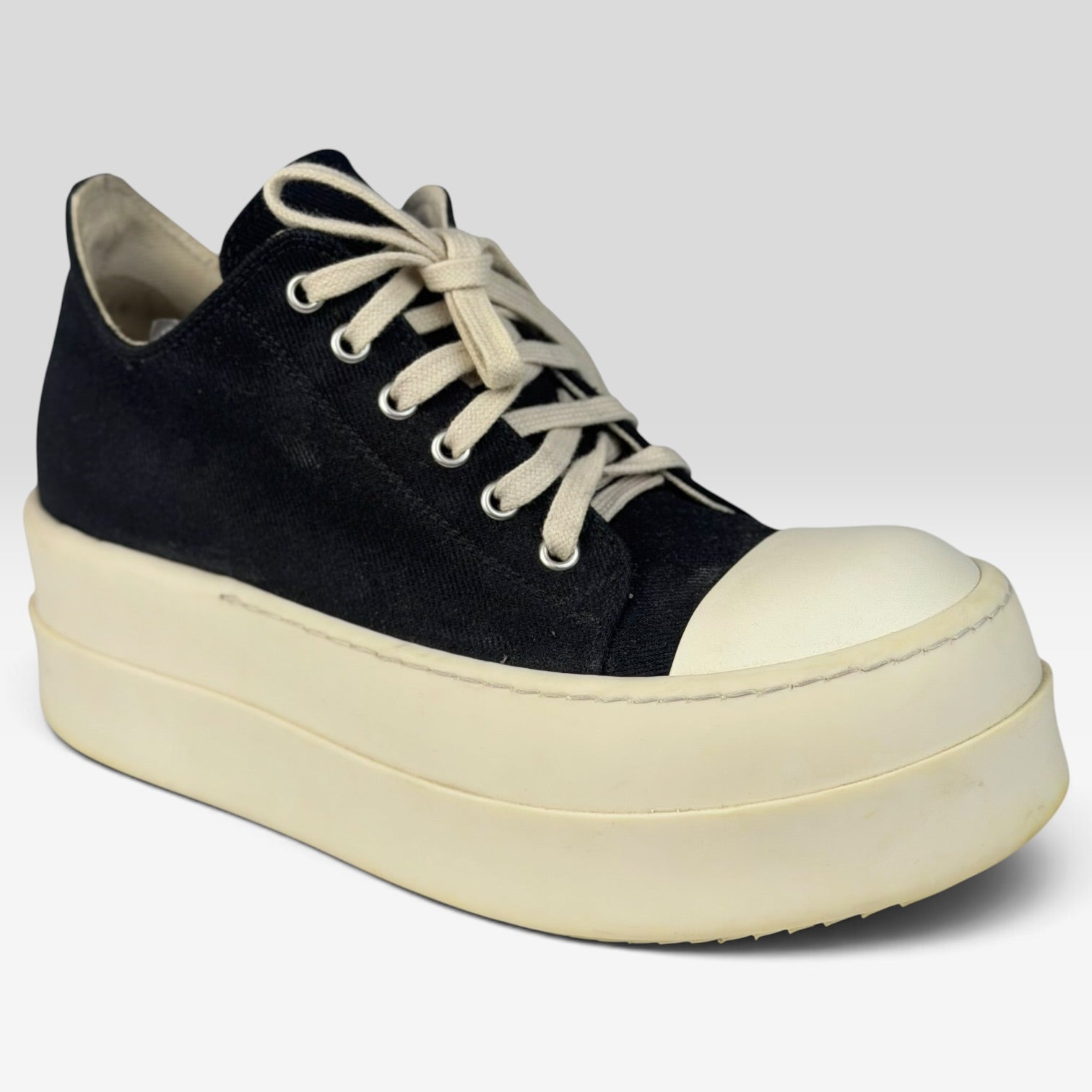 Rick Owens DRKSHDW Mega Bumper Ramones Black | Sneakers Rick Owens