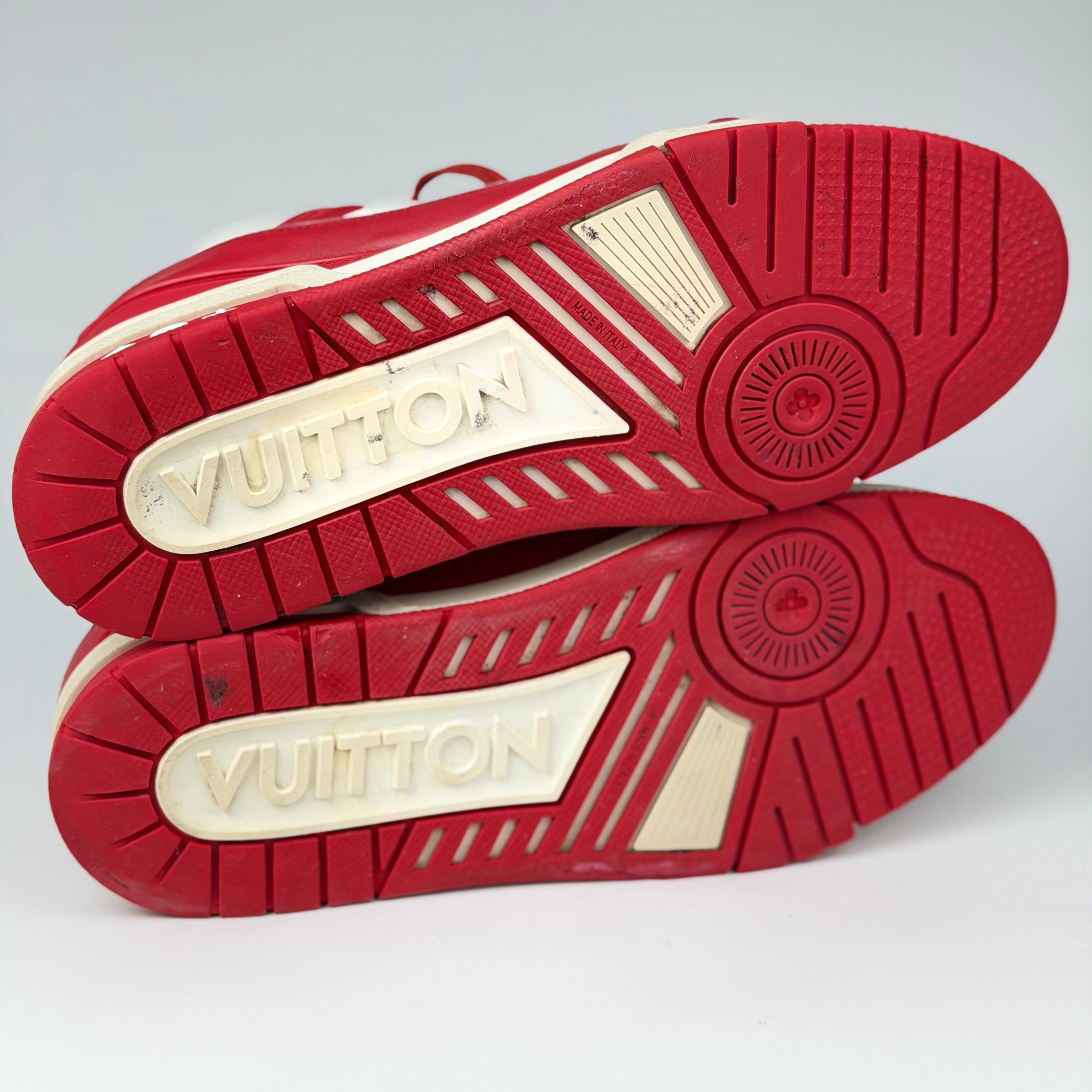 Louis Vuitton LV Trainer Red