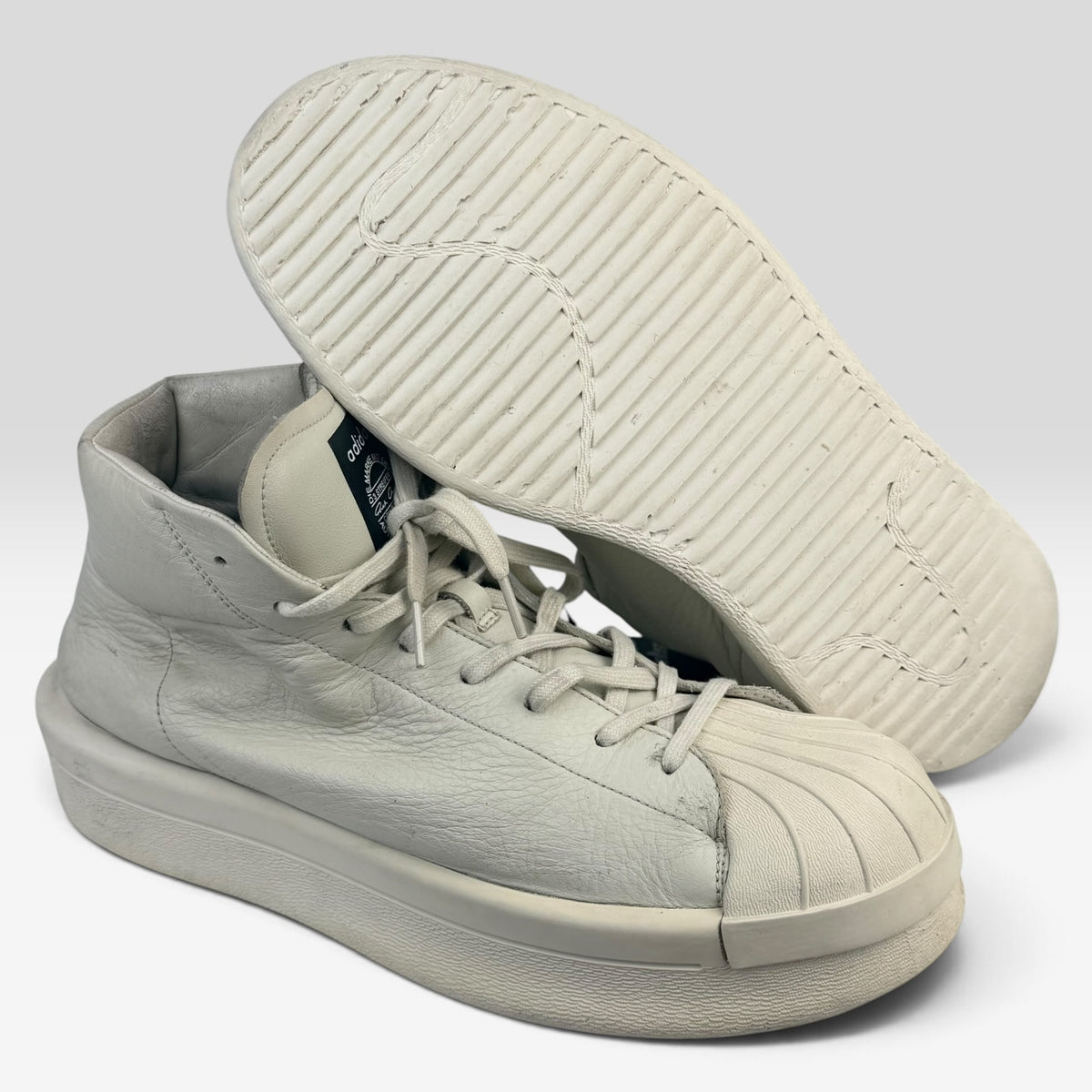 Rick Owens x Adidas Mastodon Pro Milk