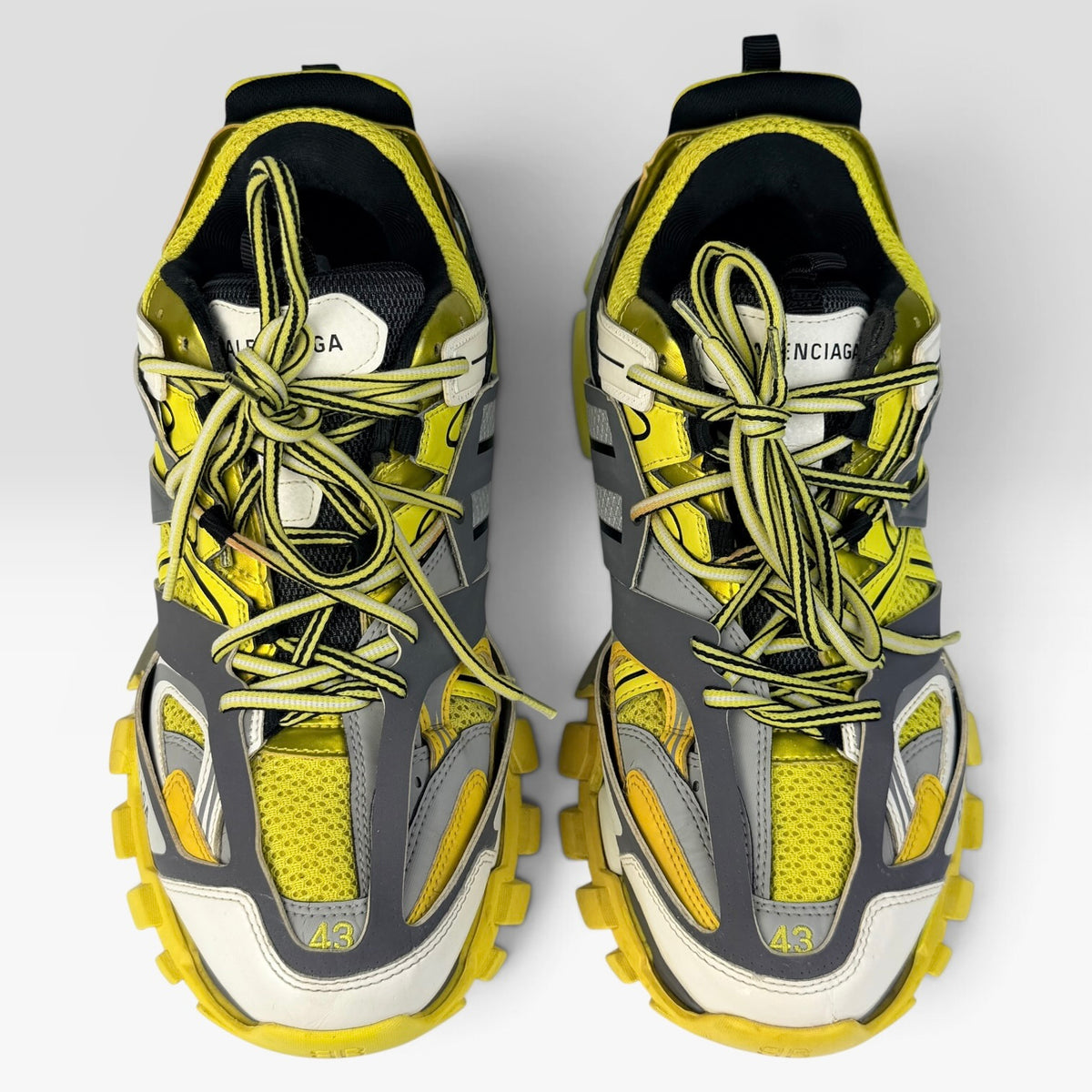 Balenciaga Track Yellow Sneakers