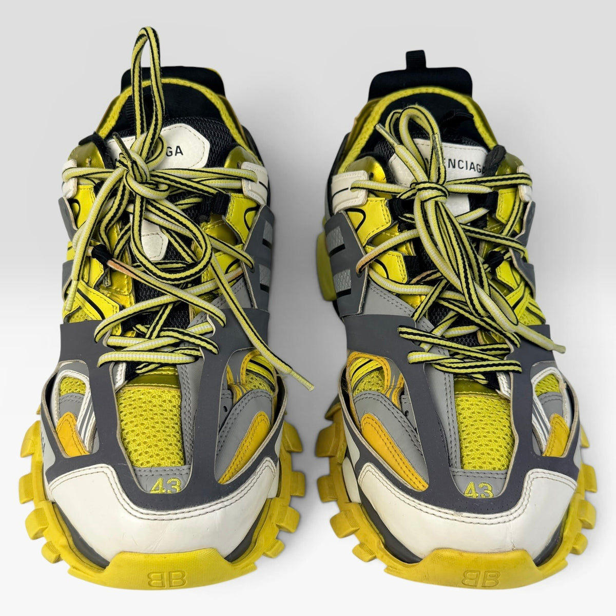 Balenciaga Track Yellow Sneakers