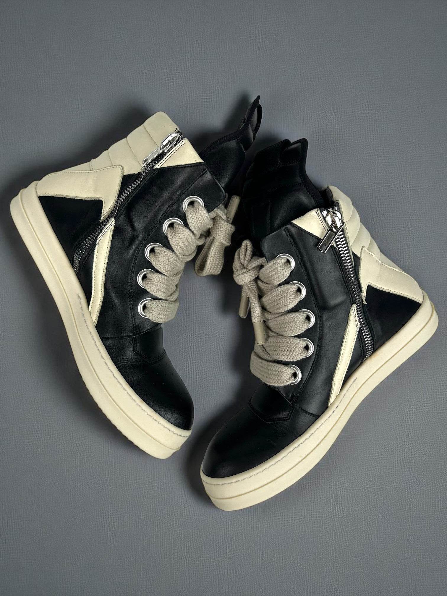 Rick Owens Jumbo Lace Geobasket - V STEALS