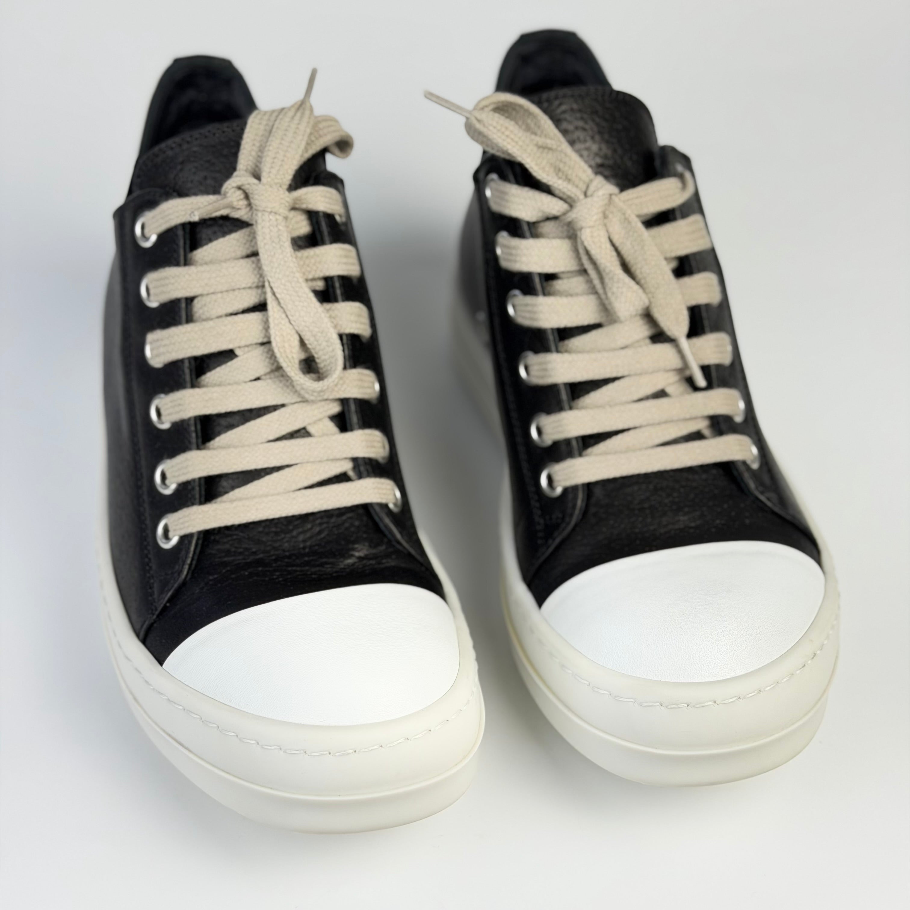 Rick Owens Grained Leather Ramones