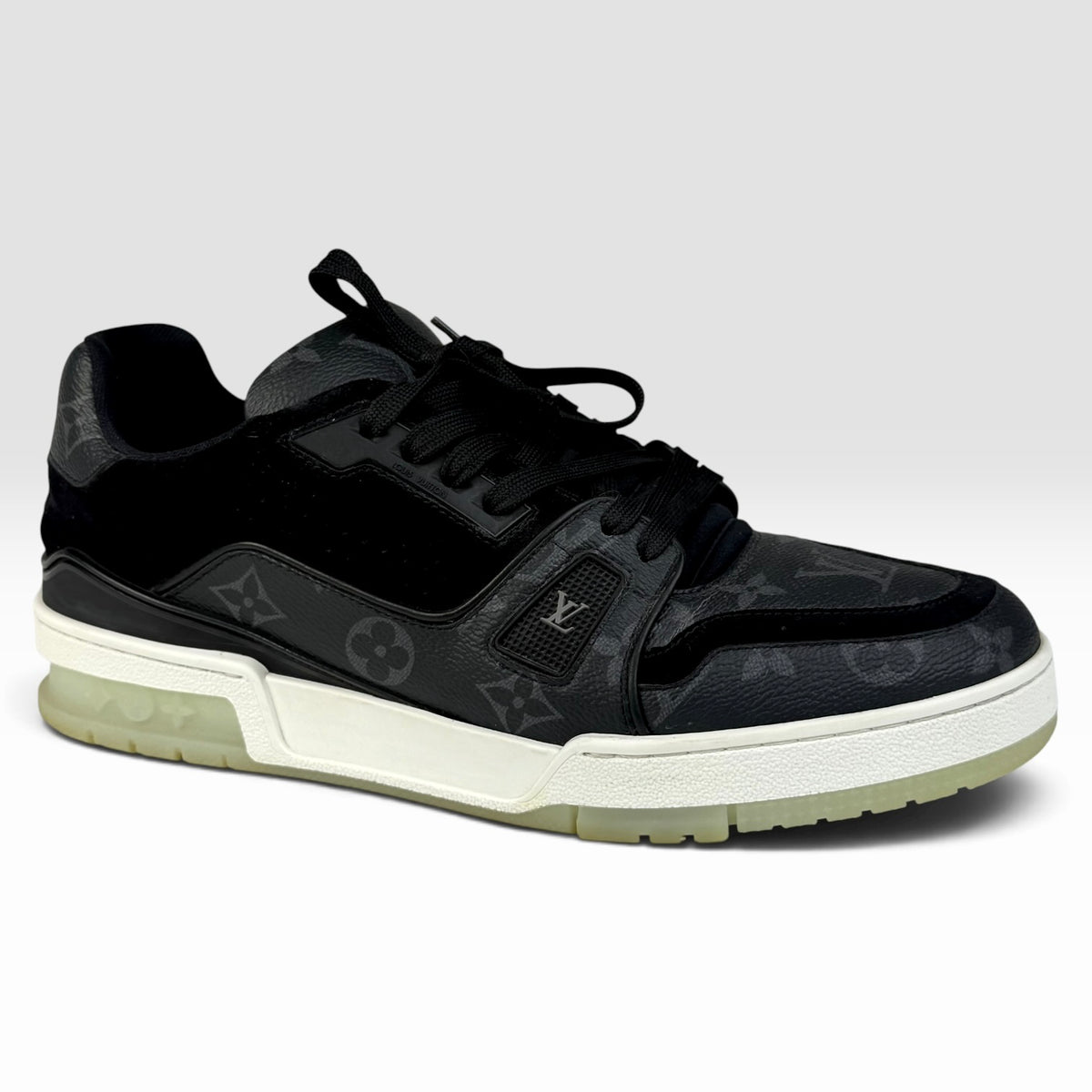 Louis Vuitton LV Trainer Black Monogram