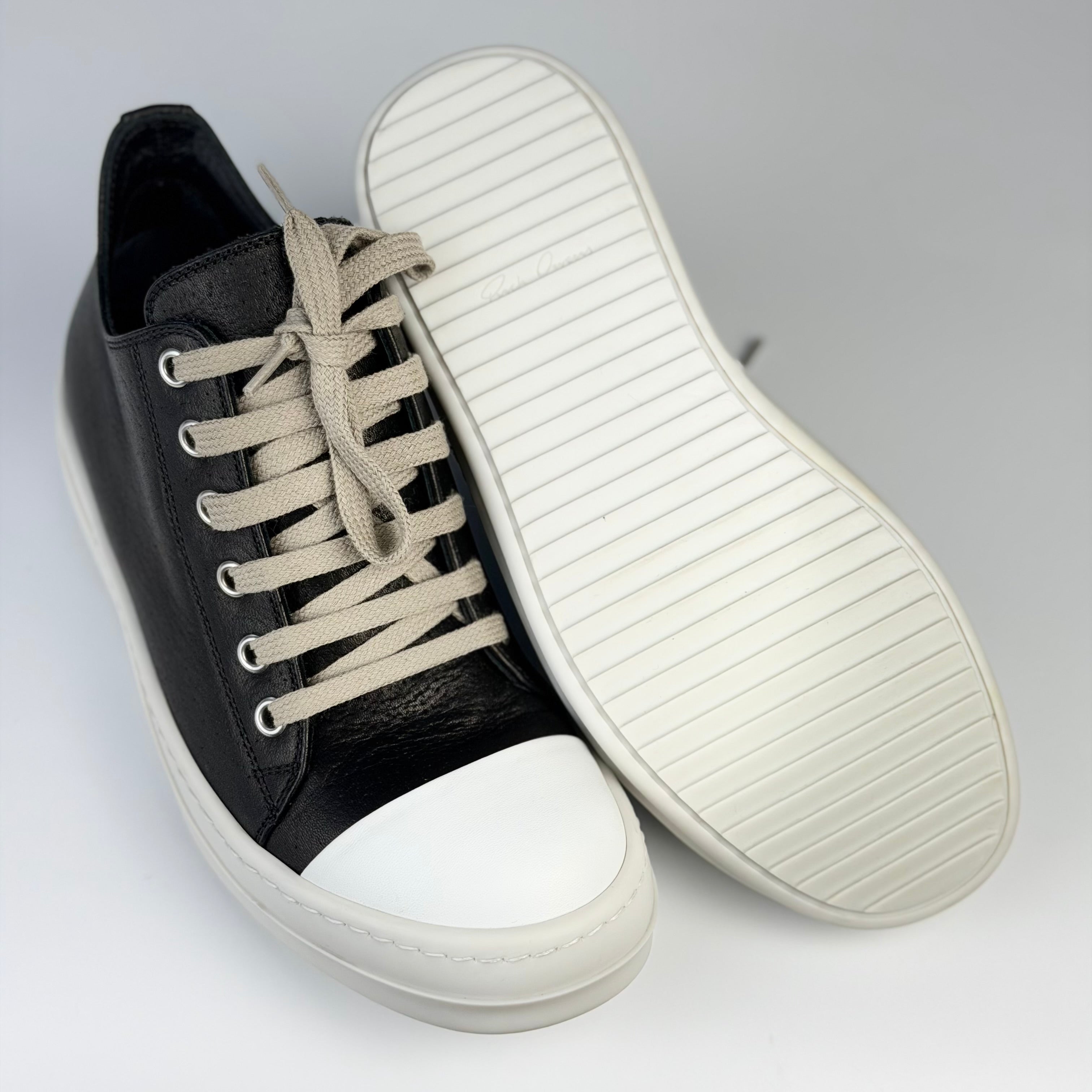 Rick Owens Grained Leather Ramones