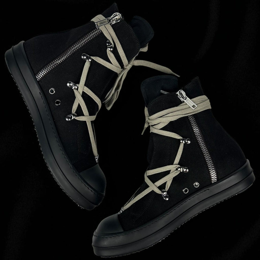 Rick Owens Ramones Hexagram Black