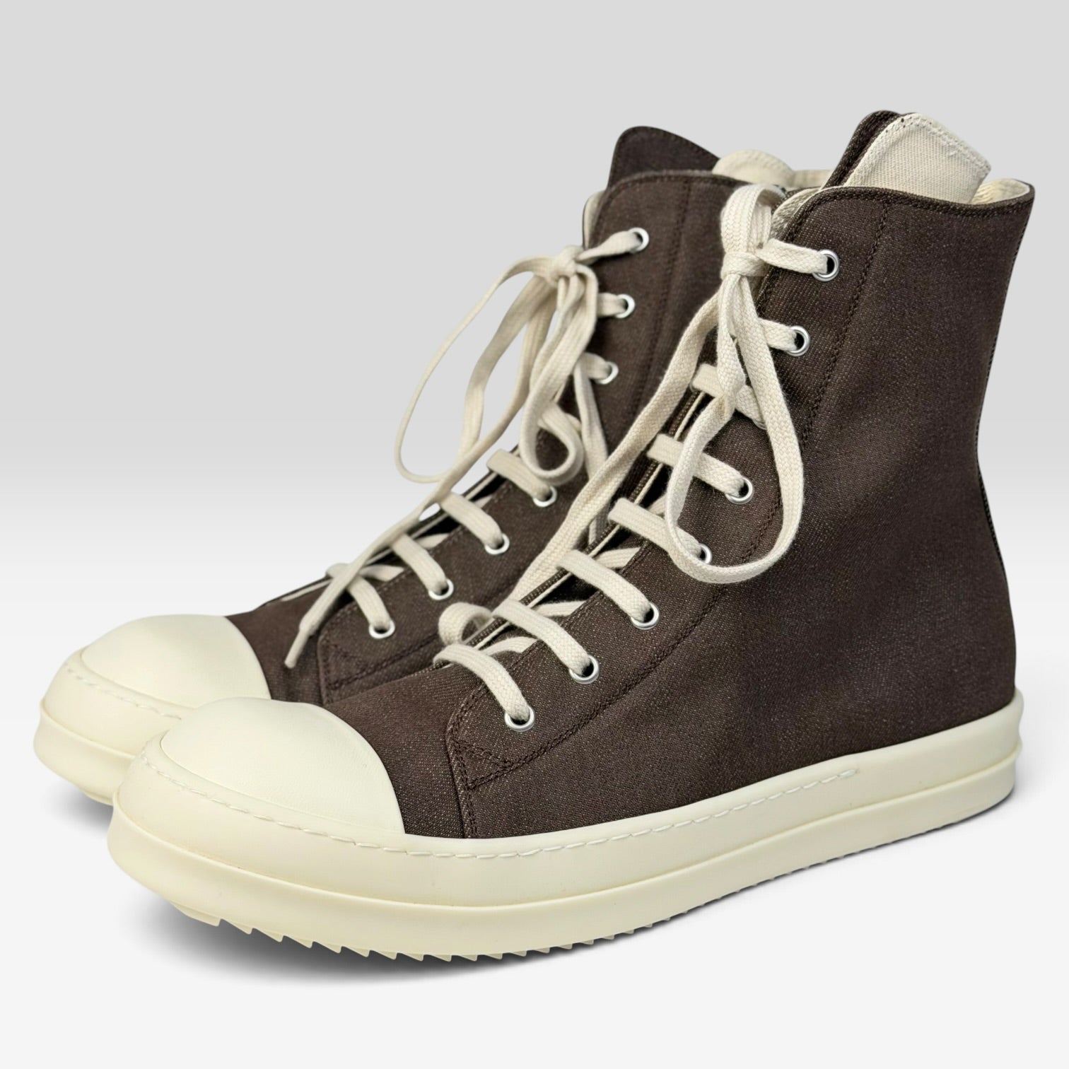 Rick Owens DRKSHDW Ramones High Dark Dust Denim