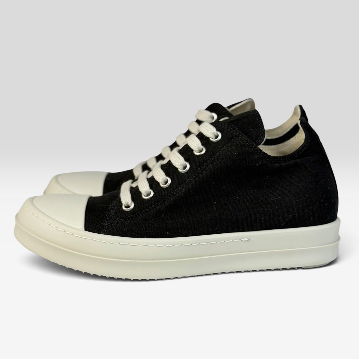 Rick Owens DRKSHDW Ramones Low Black/Milk