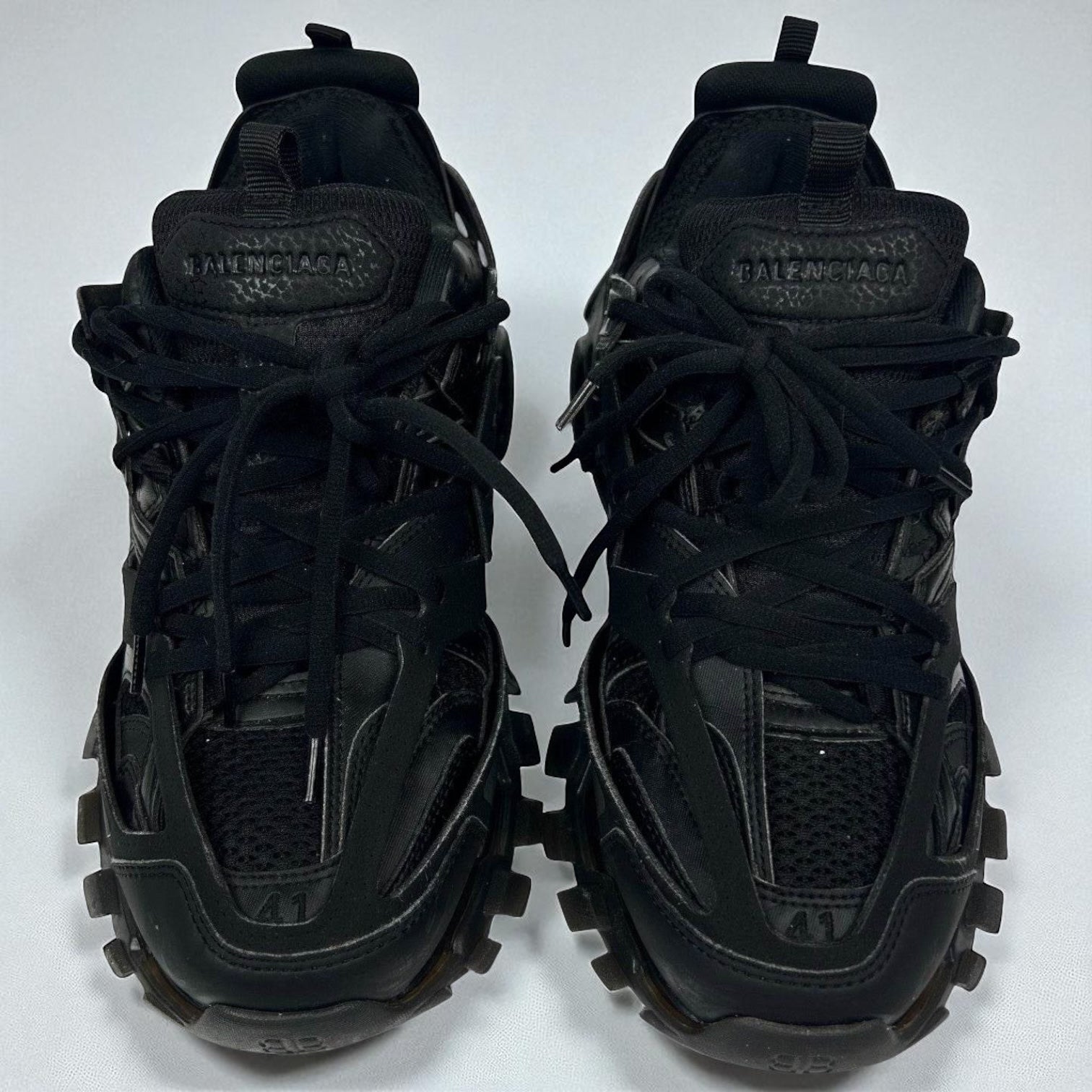 Balenciaga Track Black Clear Sole