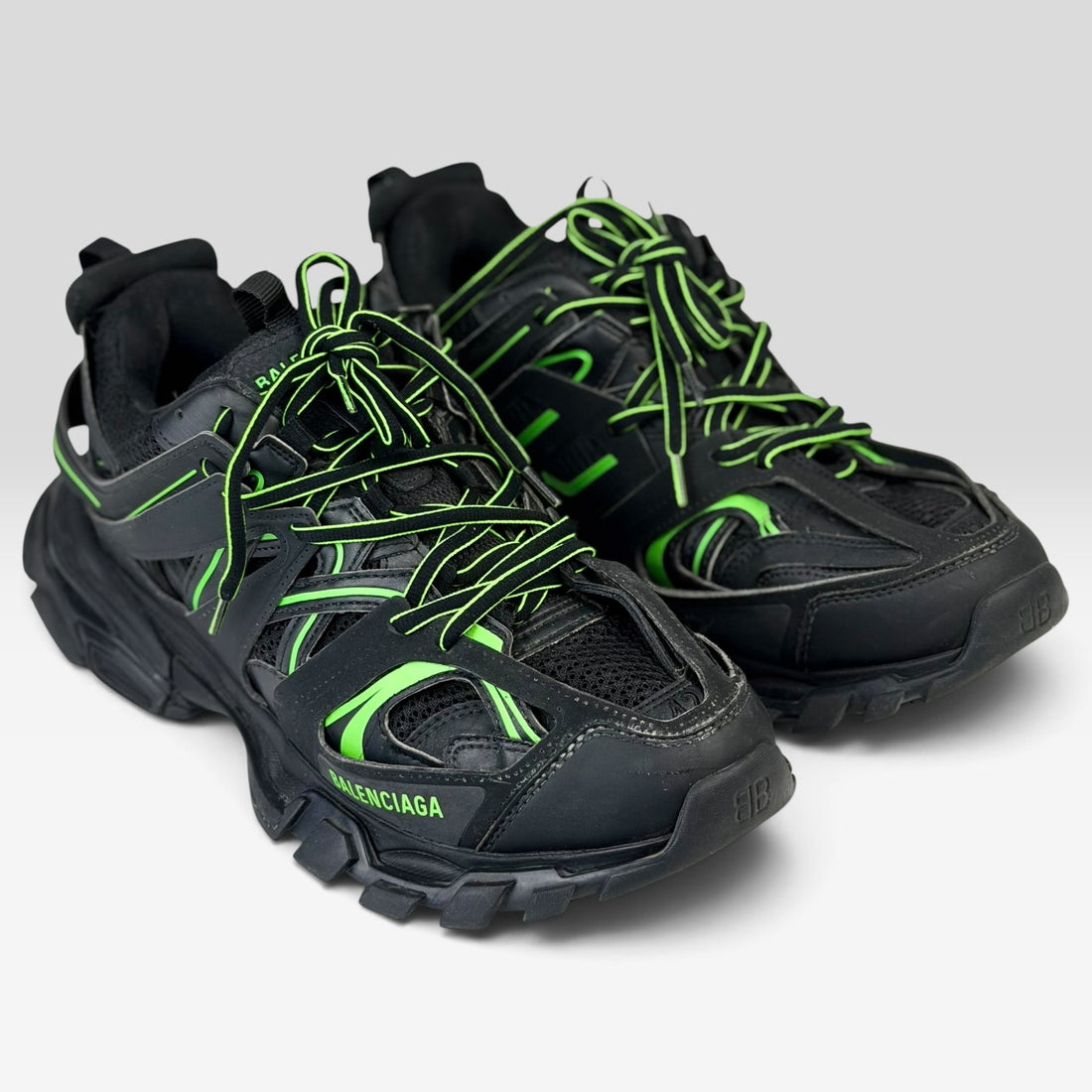 Balenciaga Track Black Green