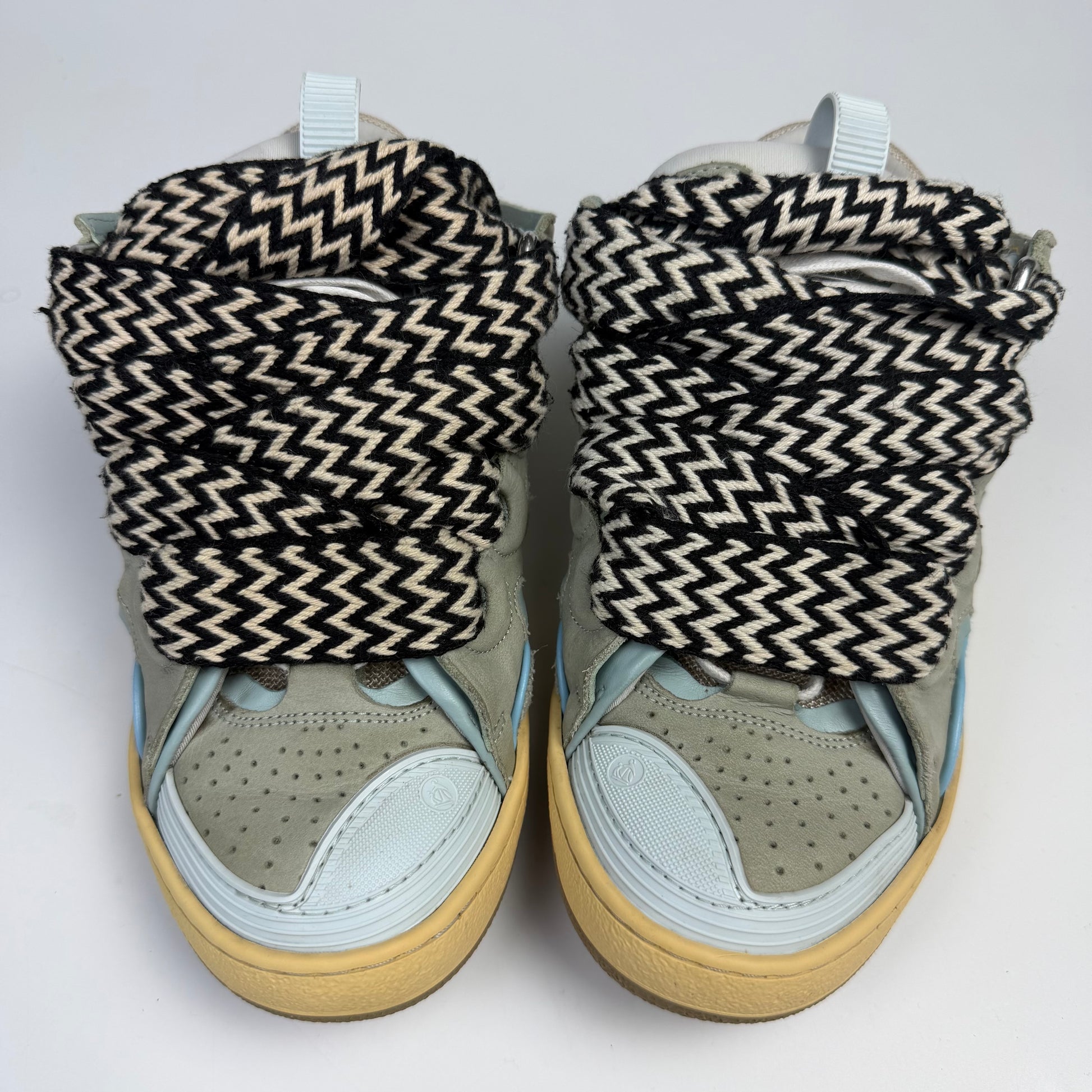 Lanvin Curb Blue Sneakers