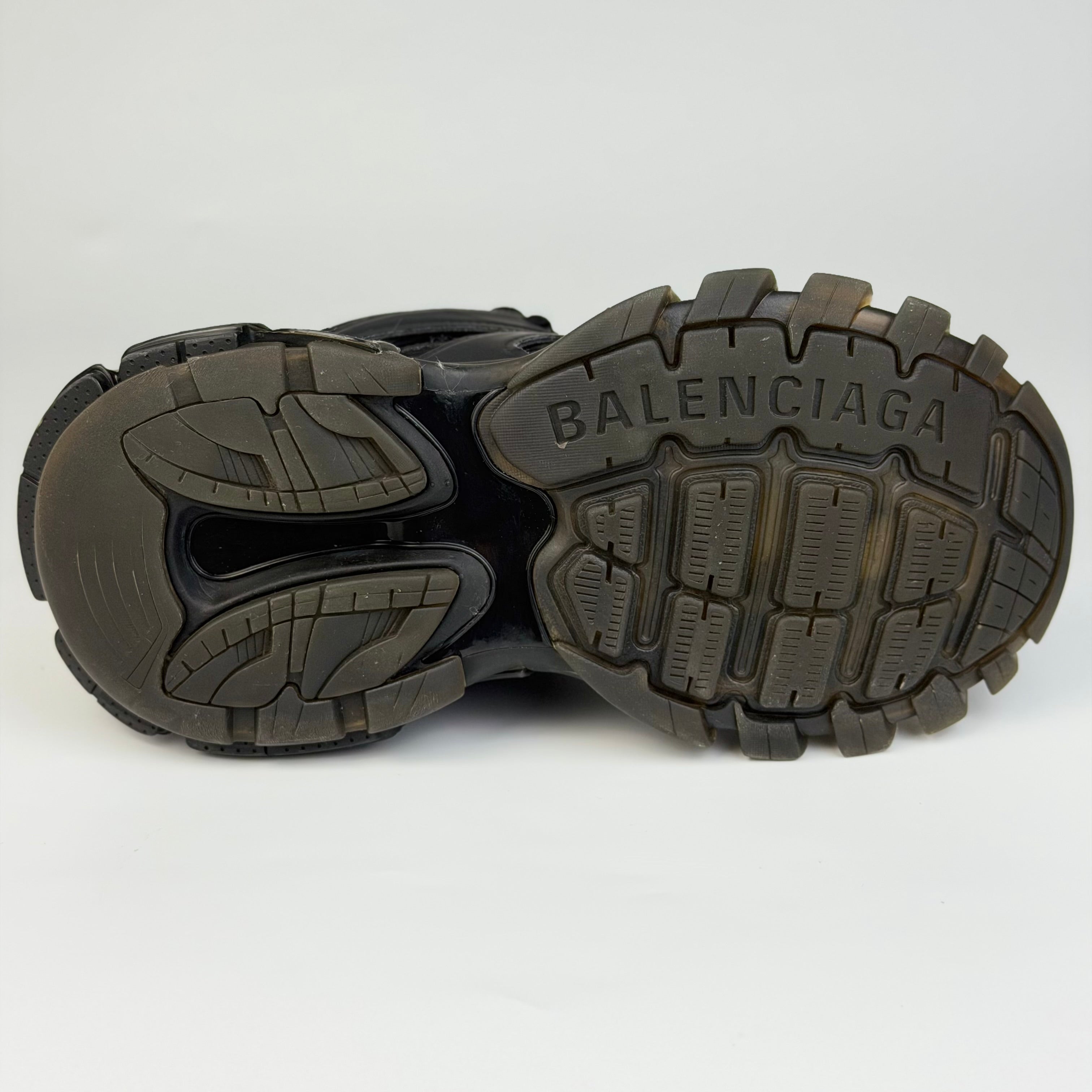 Balenciaga Track Clear Sole Black