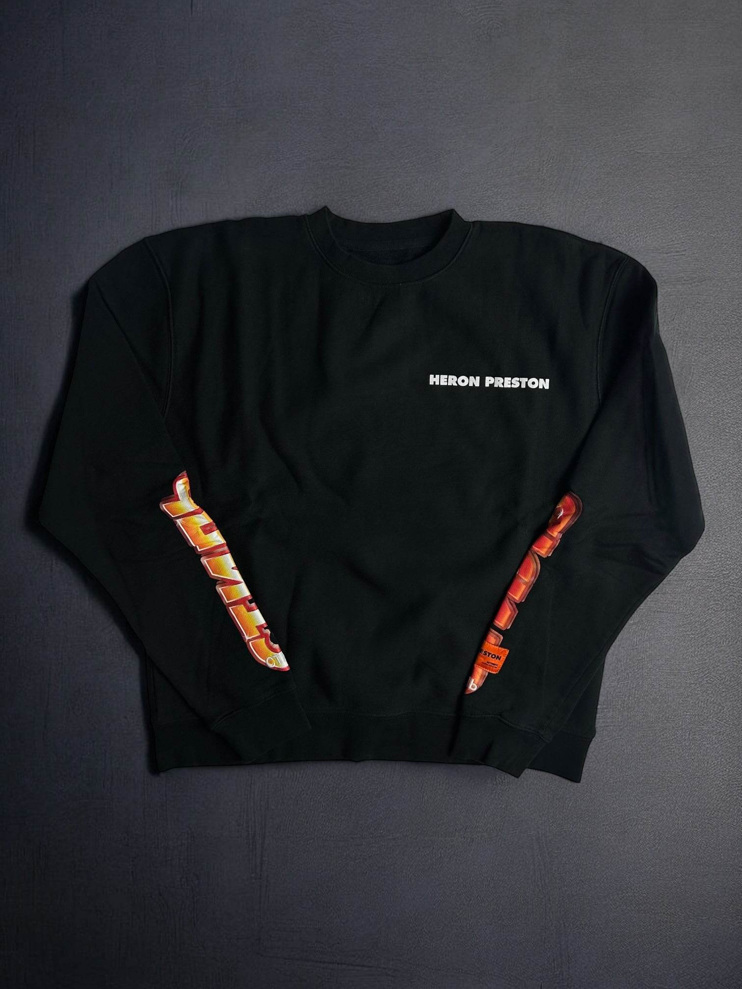 Heron Preston Chrome Logo Sweatshirt - V STEALS