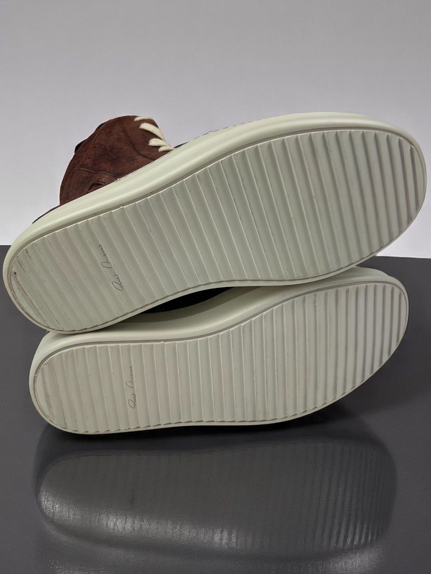 Rick Owens Geobasket "Blood Red"