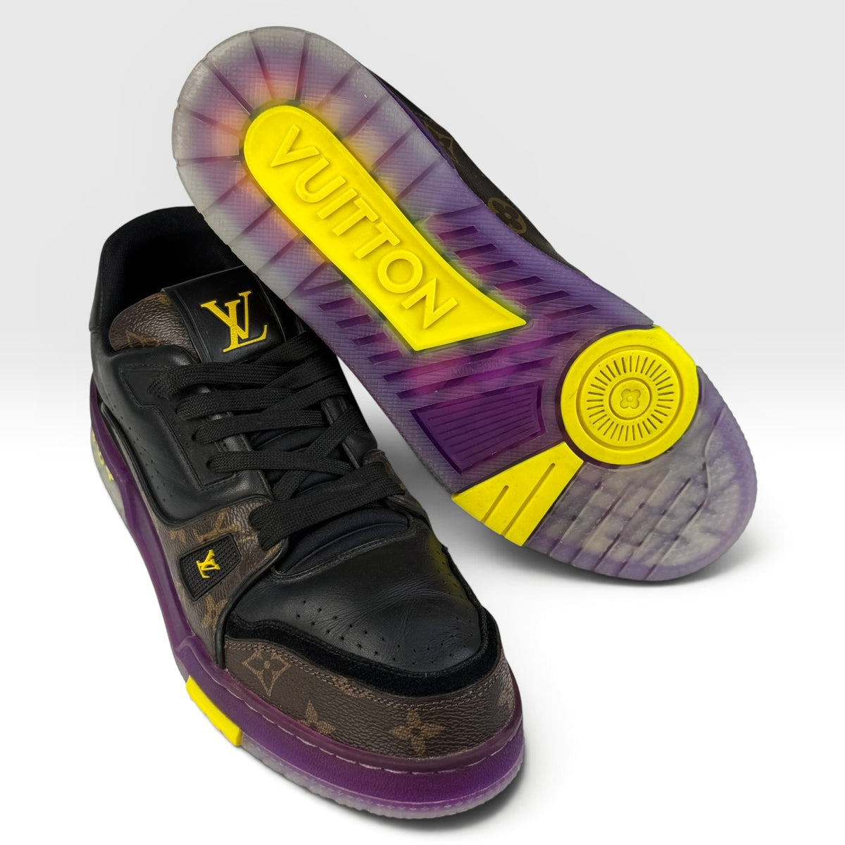 Louis Vuitton LV Trainer Monogram Purple