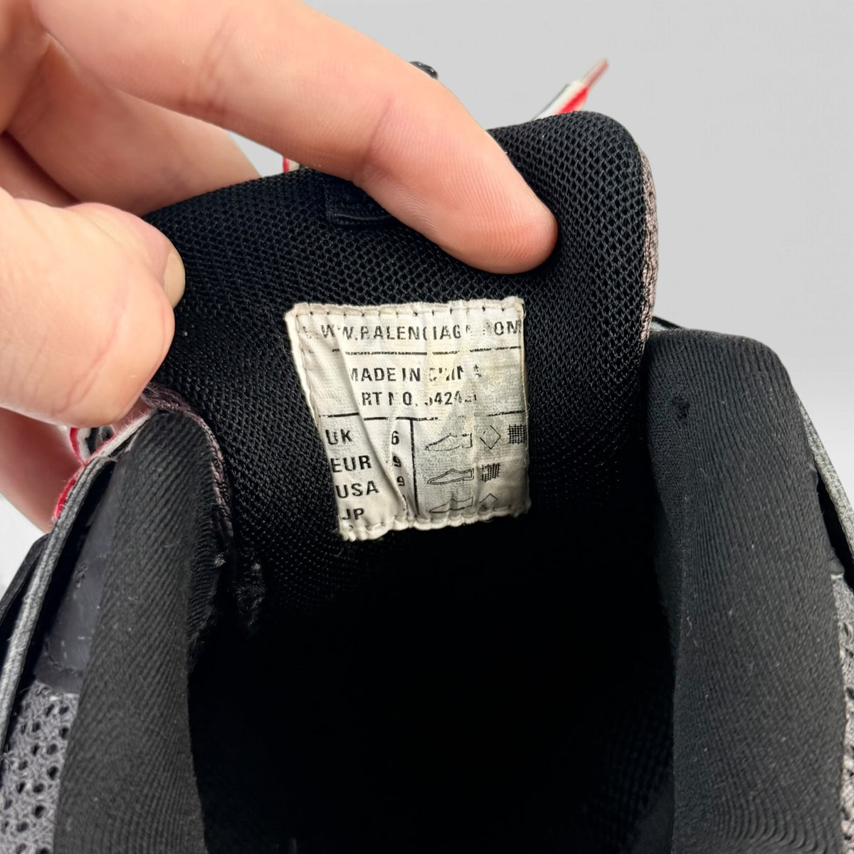 Balenciaga Track Bred Black/Red